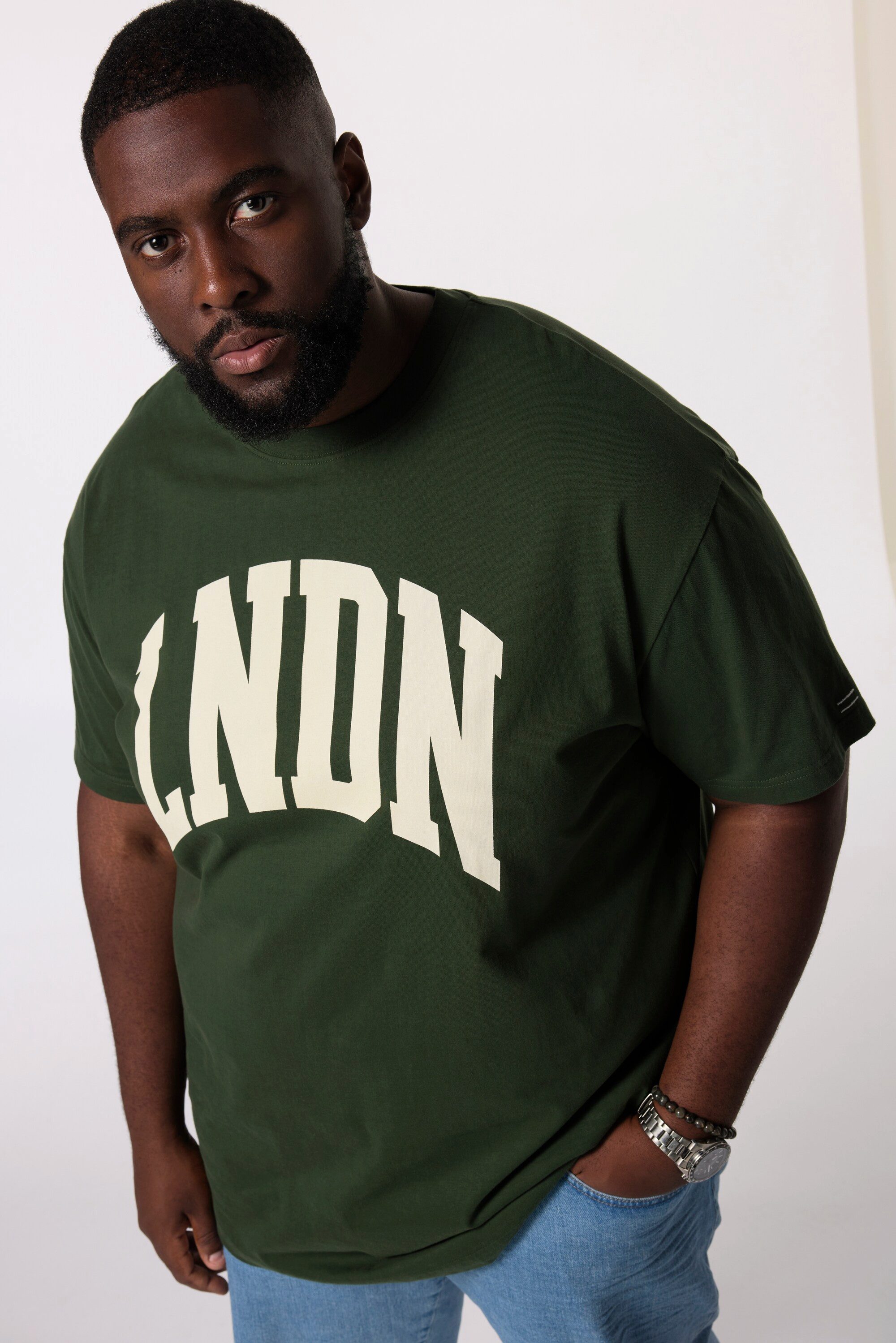 STHUGE T-Shirt STHUGE T-Shirt Halbarm oversized günstig online kaufen