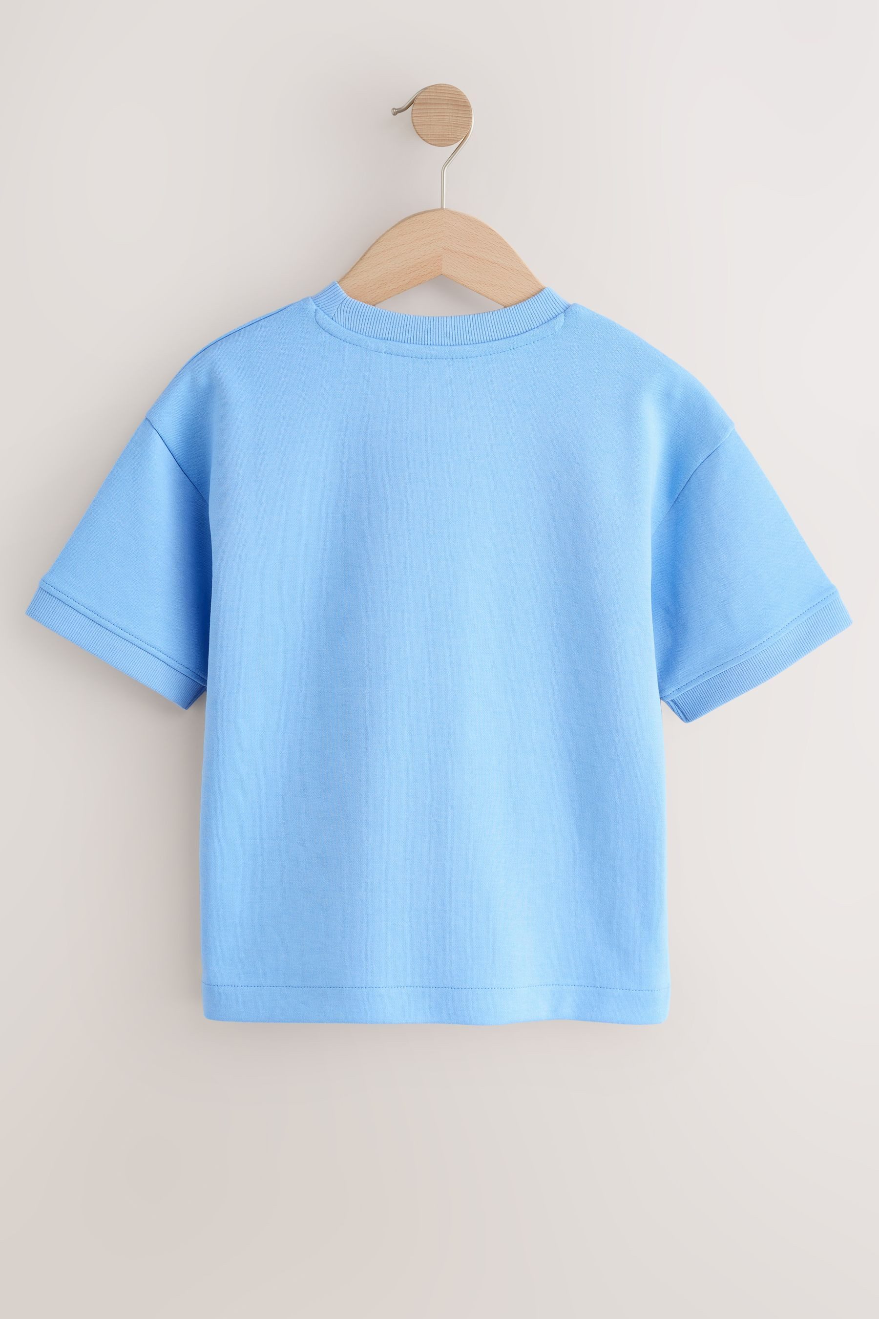 Next Print-Shirt Kurzarm-T-Shirt aus schwerem Material mit Grafik (1-tlg)