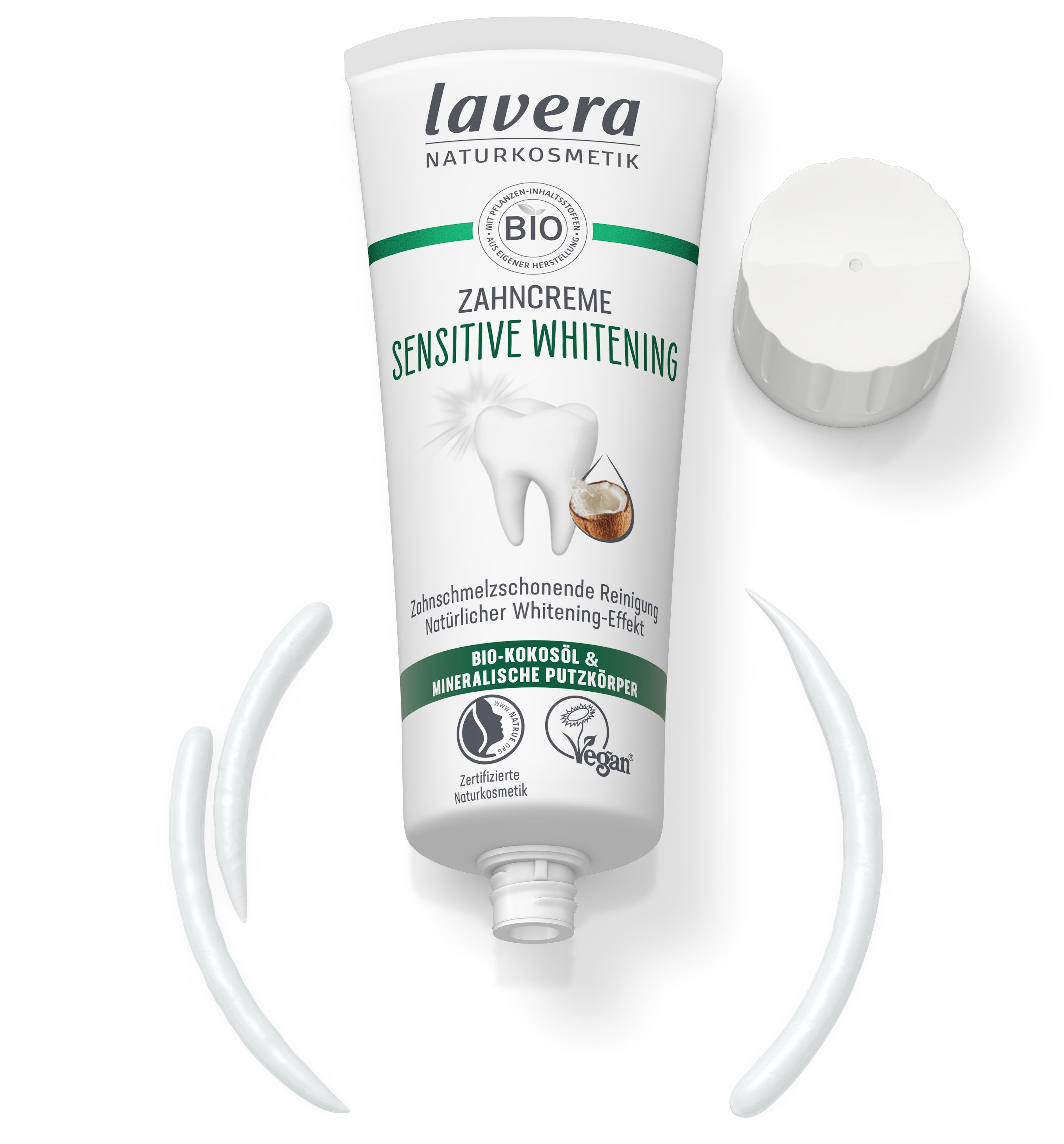lavera Zahnpasta Zahncreme Sensitive Whitening, (1-St)