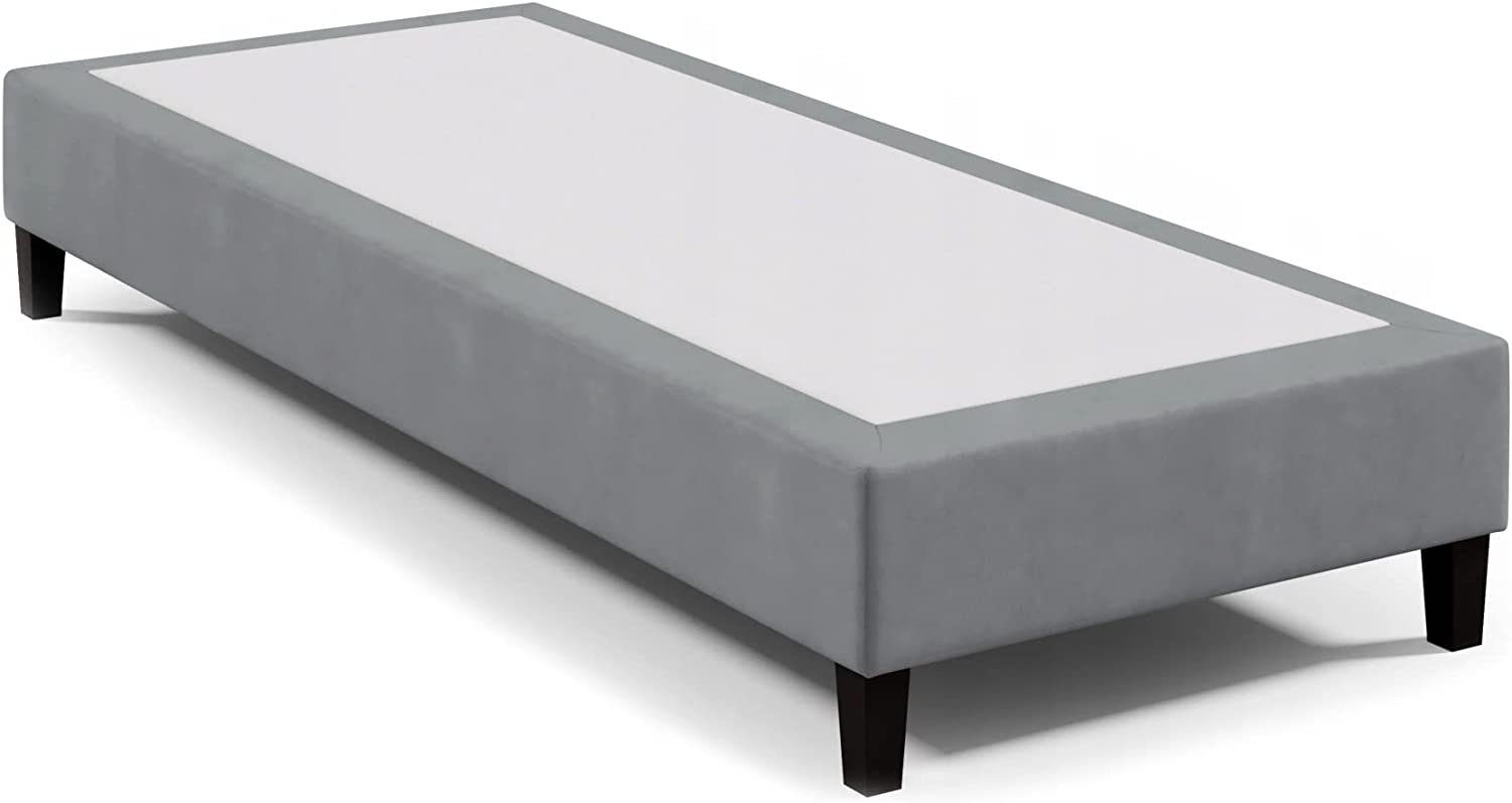 Best for Home Boxspringbett Base, Hotelbett Grau