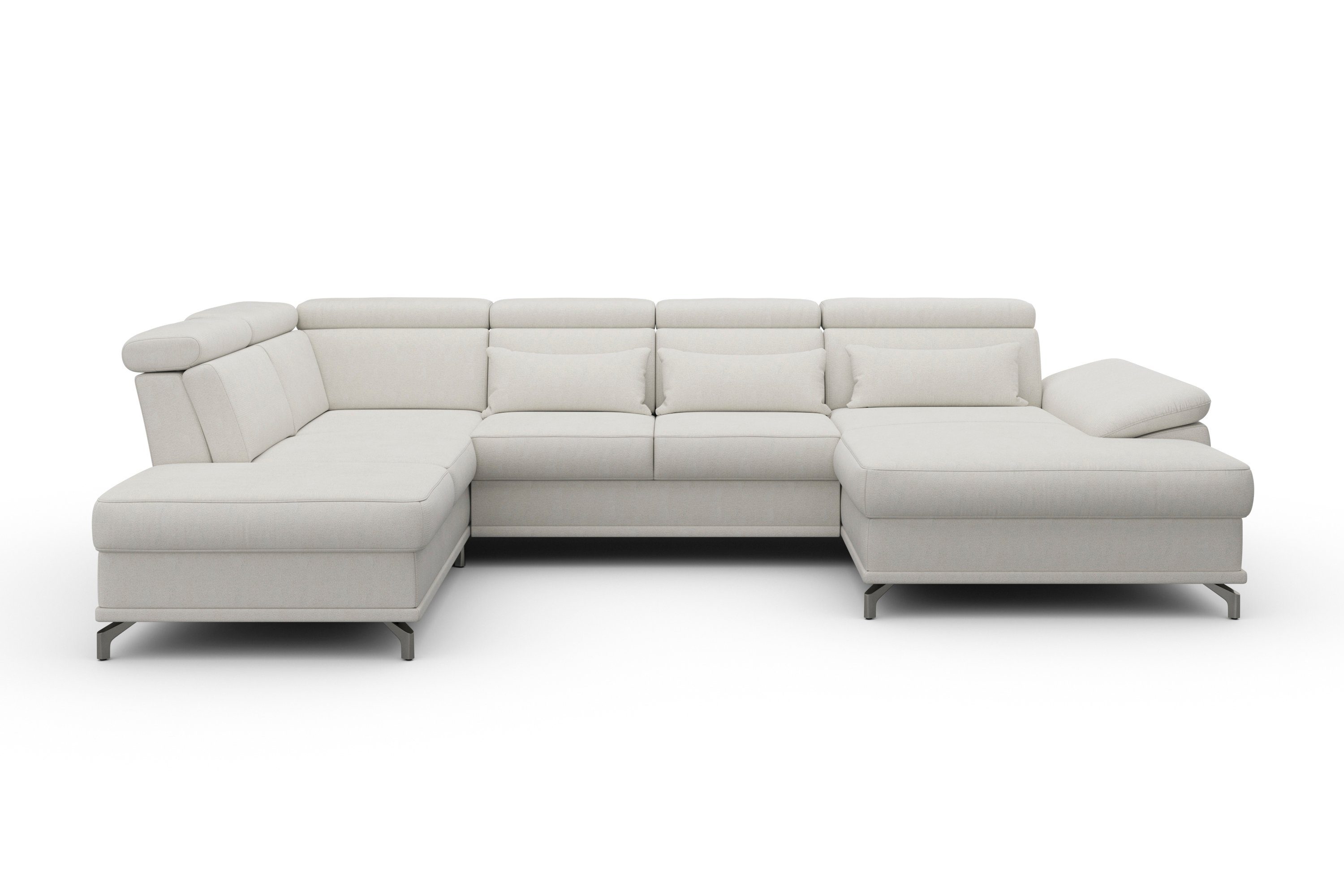 sit&more Wohnlandschaft "Cabrio U-Form, mit Sitztiefenverstellung, Arm- und günstig online kaufen