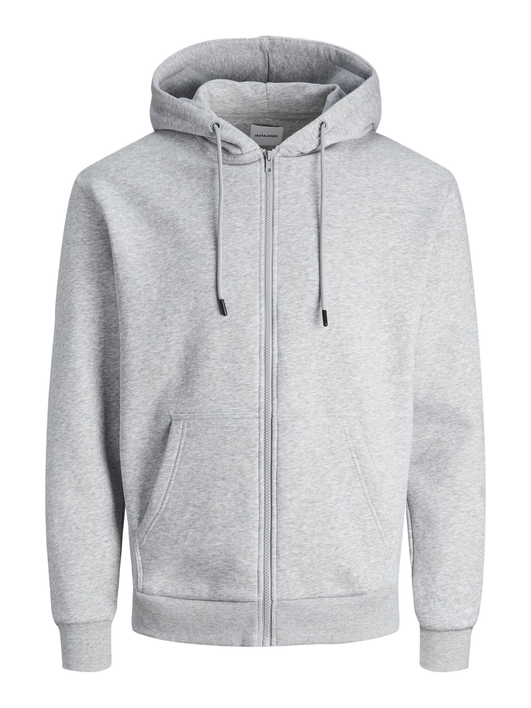 Jack & Jones Hoodie Kapuzenjacke Regular Fit JJEBRADLEY JJEBRADLEY SWEAT ZI günstig online kaufen