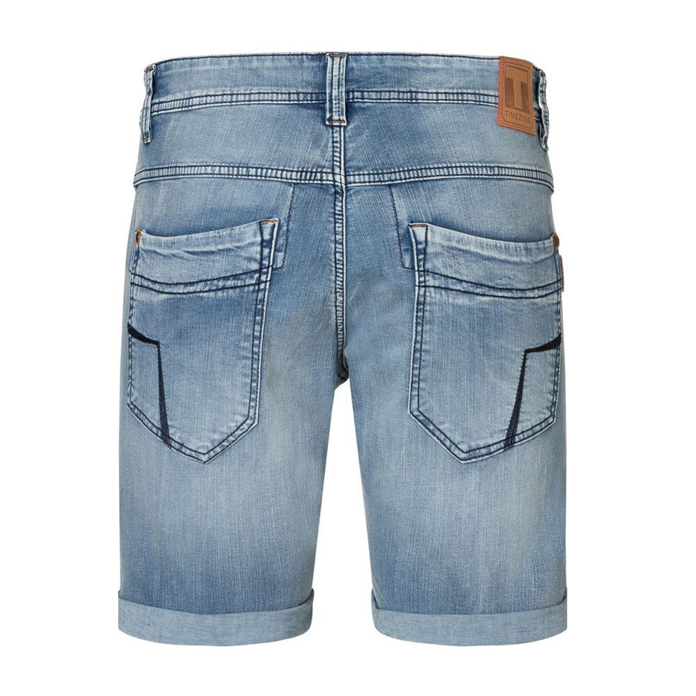 TIMEZONE Herren Jeans Shorts SLIM SCOTTYTZ SHORT - Mid Waist Slim Fit - Bla günstig online kaufen
