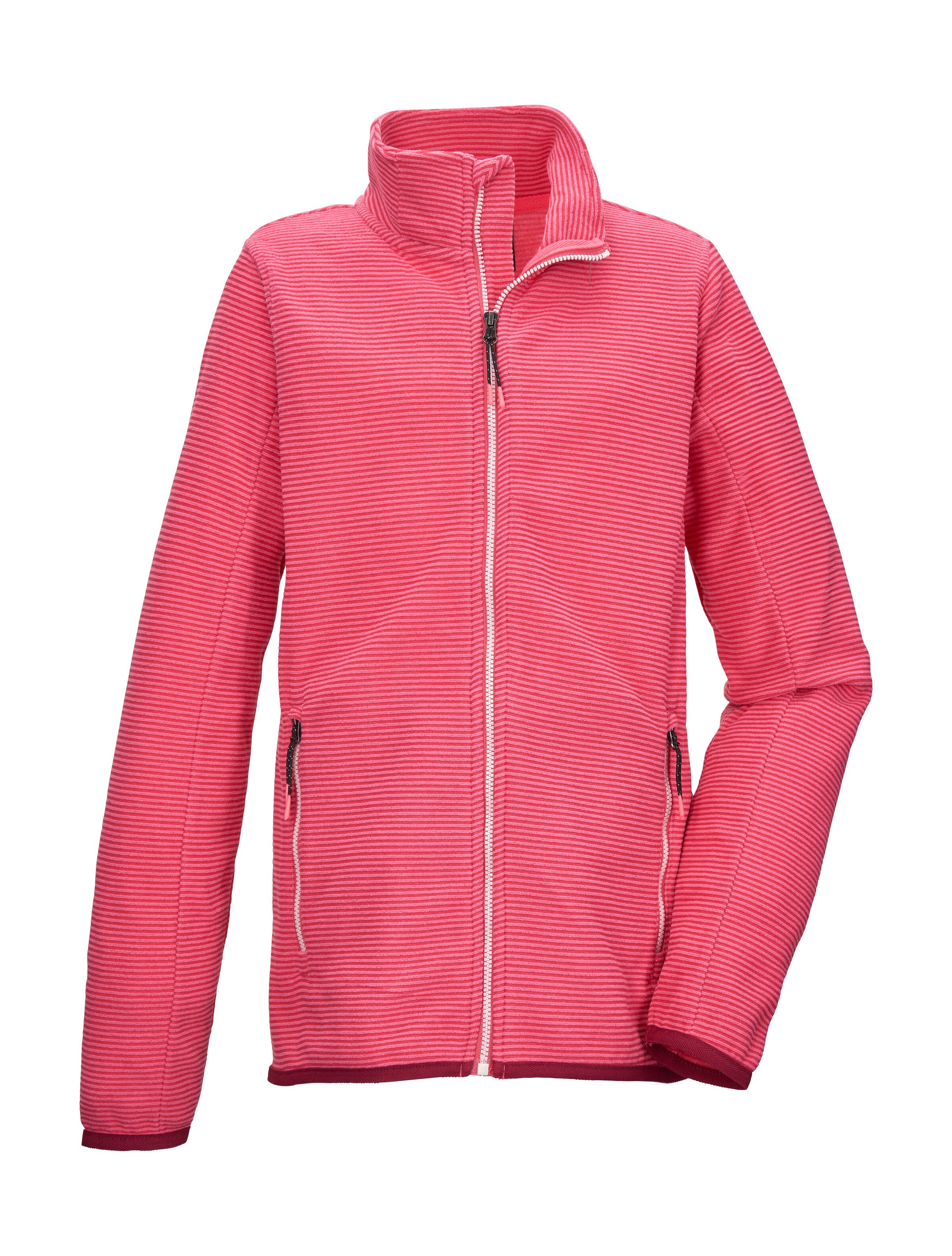 Killtec Fleecejacke KOS 161 GRLS FLC JCKT Leichte Fleecejacke mit hohem Kragen und sportlichem Design