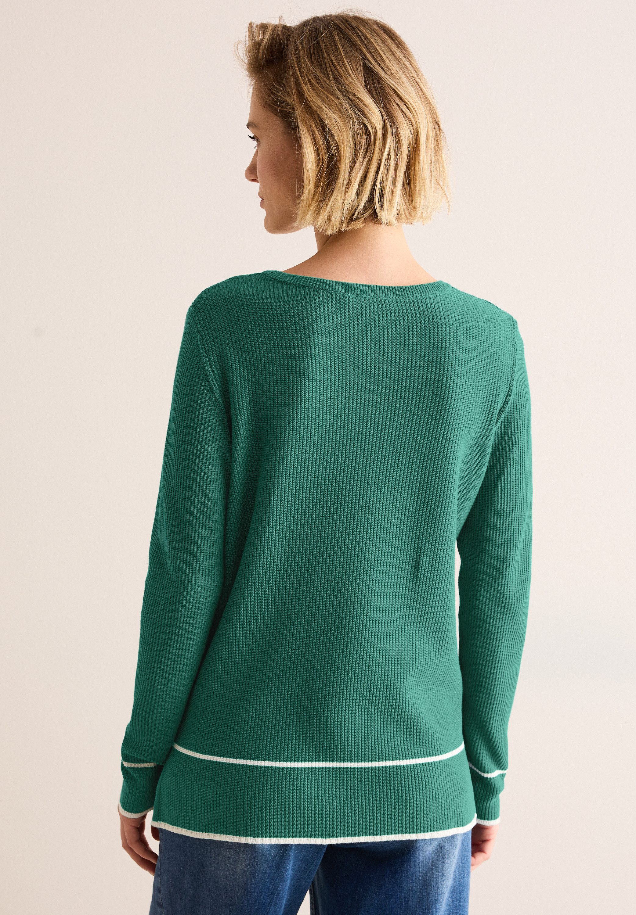 CECIL Strickpullover aus Feinstrick