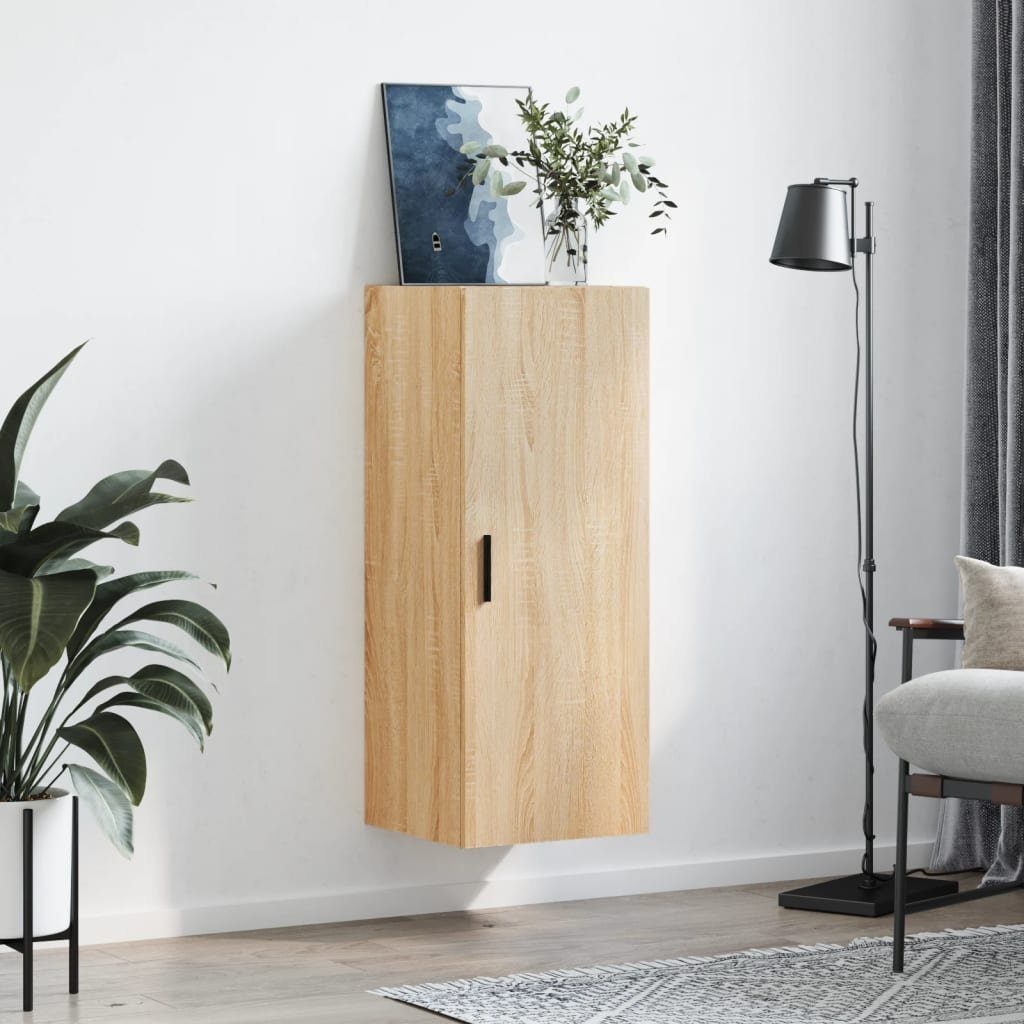 vidaXL Hängeschrank Wandschrank Sonoma-Eiche 34,5x34x90 cm günstig online kaufen