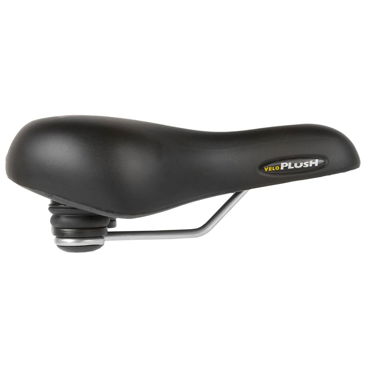 Velo Fahrradsattel Sattel Velo Plush Gel Elasto Herren anatomisch wasserdicht schwarz