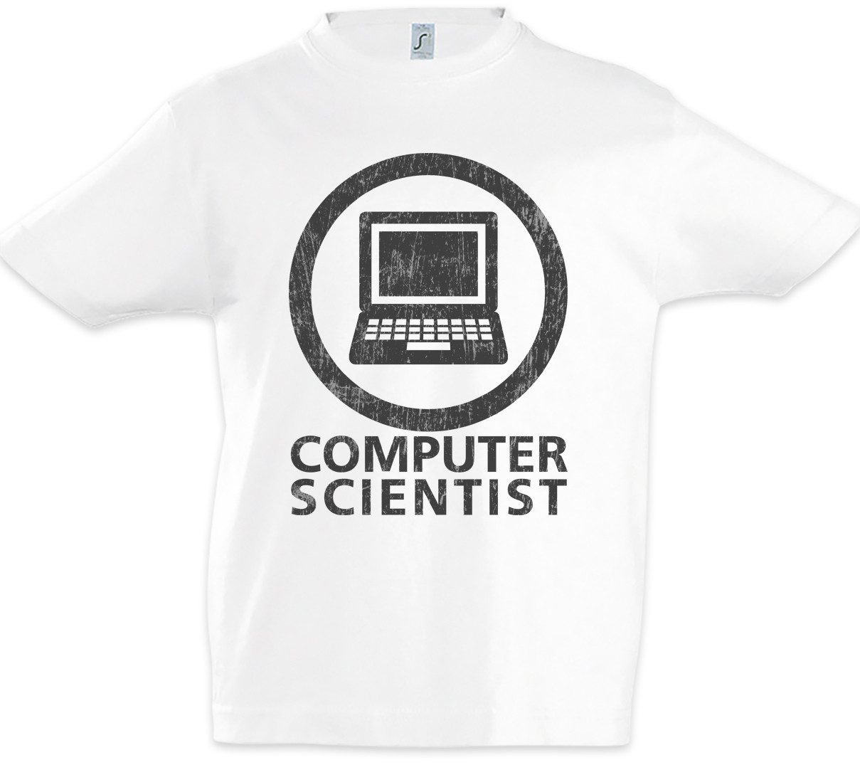 Print-Shirt Computer Scientist Kinder T-Shirt Software Entwickler Informatiker