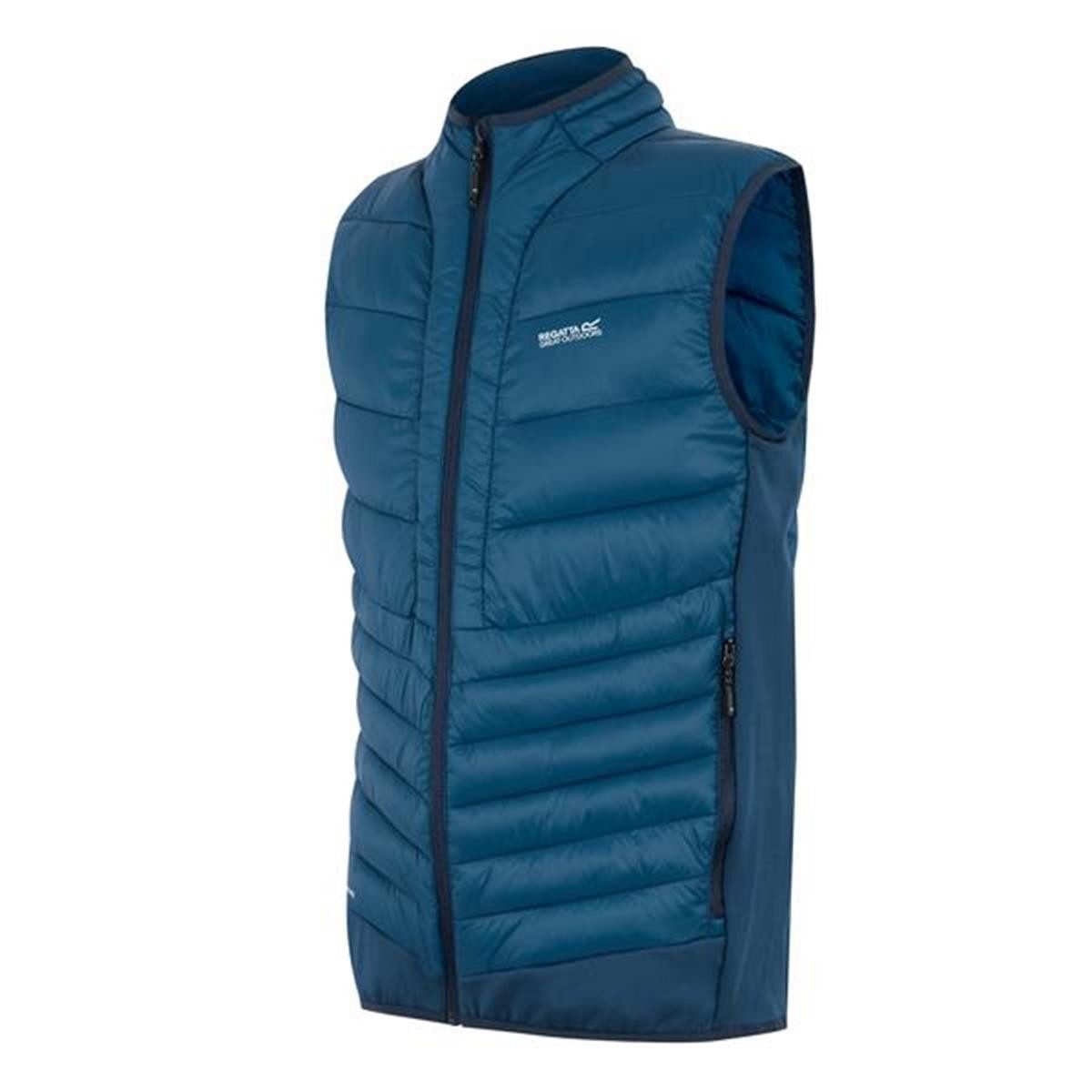 Regatta Fleeceweste Herren Bodywarmer LeedreHybridB/W