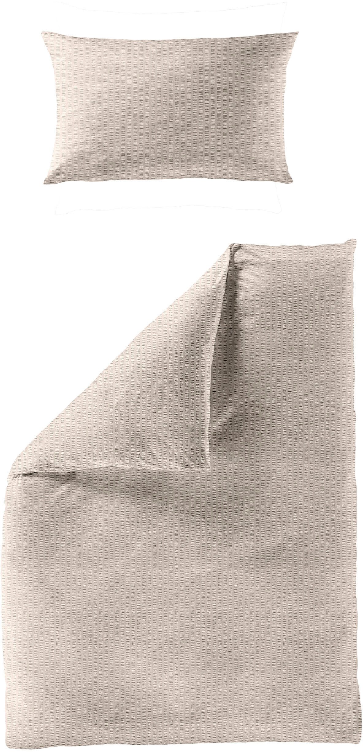 BIERBAUM Bettwäsche 4134, Seersucker, 2 teilig, günstig online kaufen