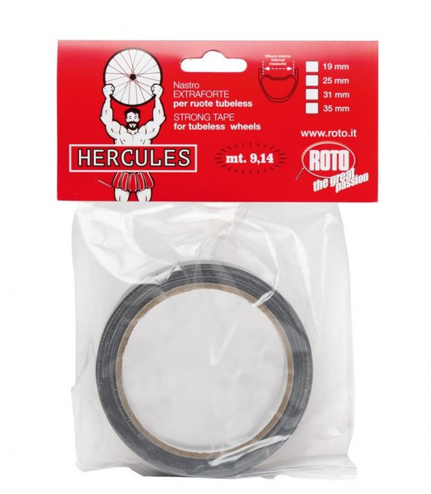 Roto Felgenaufkleber Roto Felgenband Tubeless 19 mm