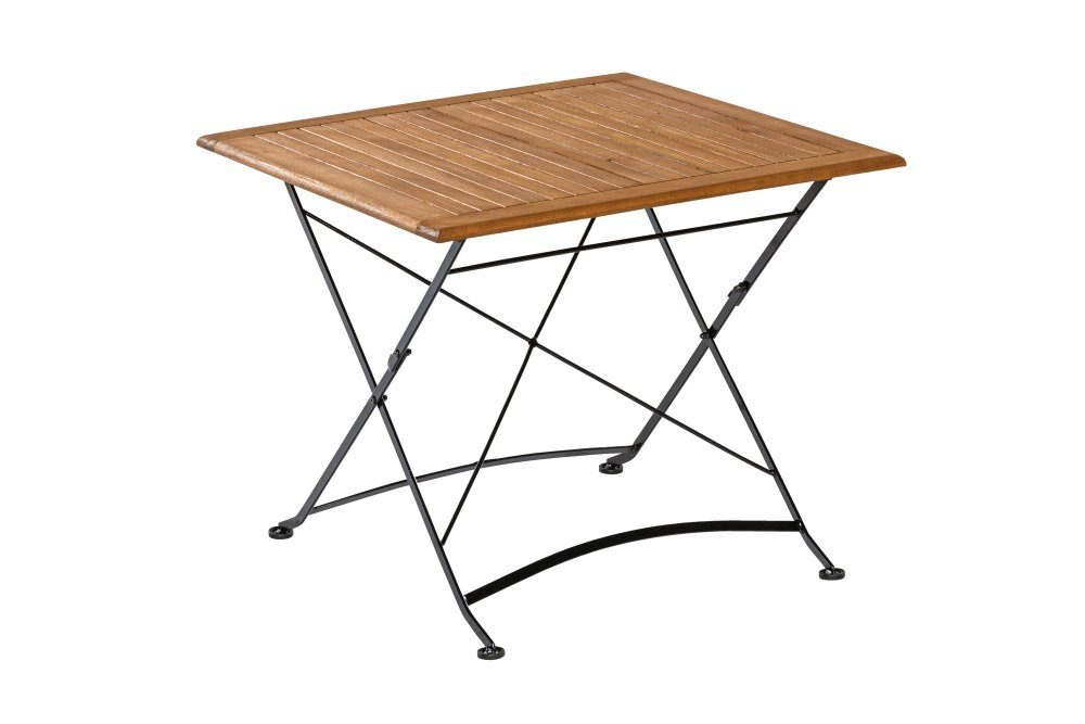 Gartenmöbel Ambiente Gartentisch Lund, 90 x 90 cm, klappbar