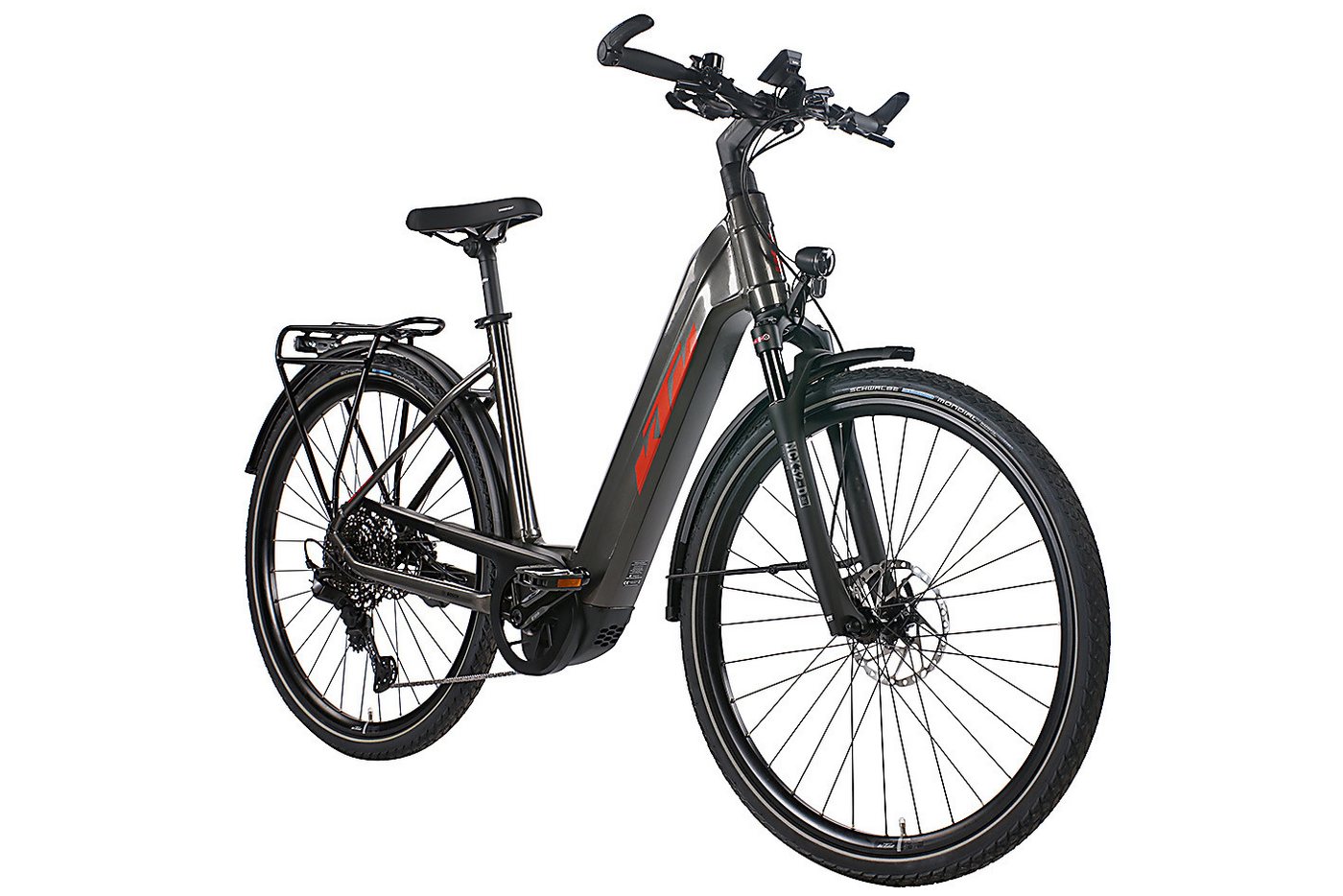 Thumbnail - KTM E-Bike KTM Macina Sport 720 750 Wh Damen grau 2025, 11 Gang Shimano Deore XT M8130-11 LG shadow+, Kettenschaltung, B...