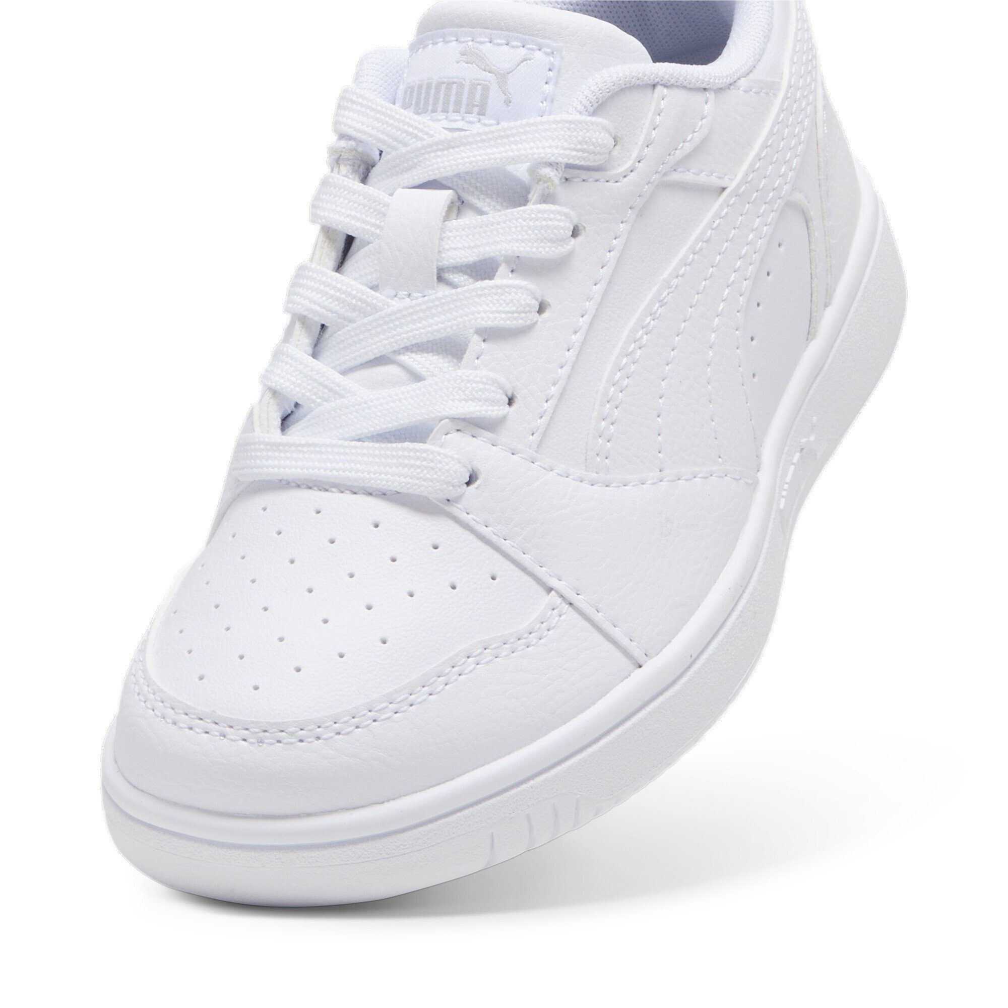 PUMA Rebound Lo White Cool Gray Sneaker Light V6 Sneakers