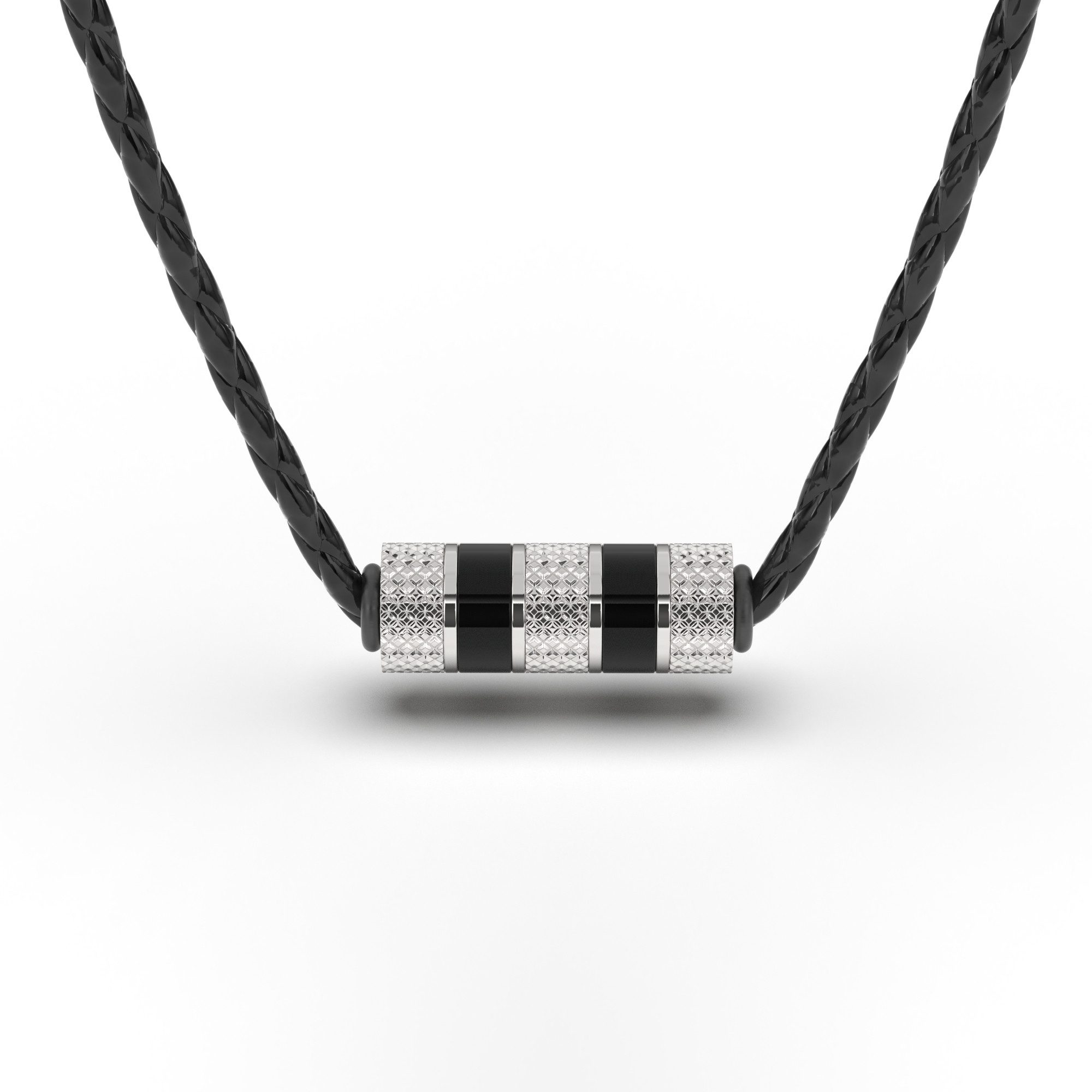 SERASAR Lederband Lederhalskette mit Edelstahlanhänger "Solid" günstig online kaufen