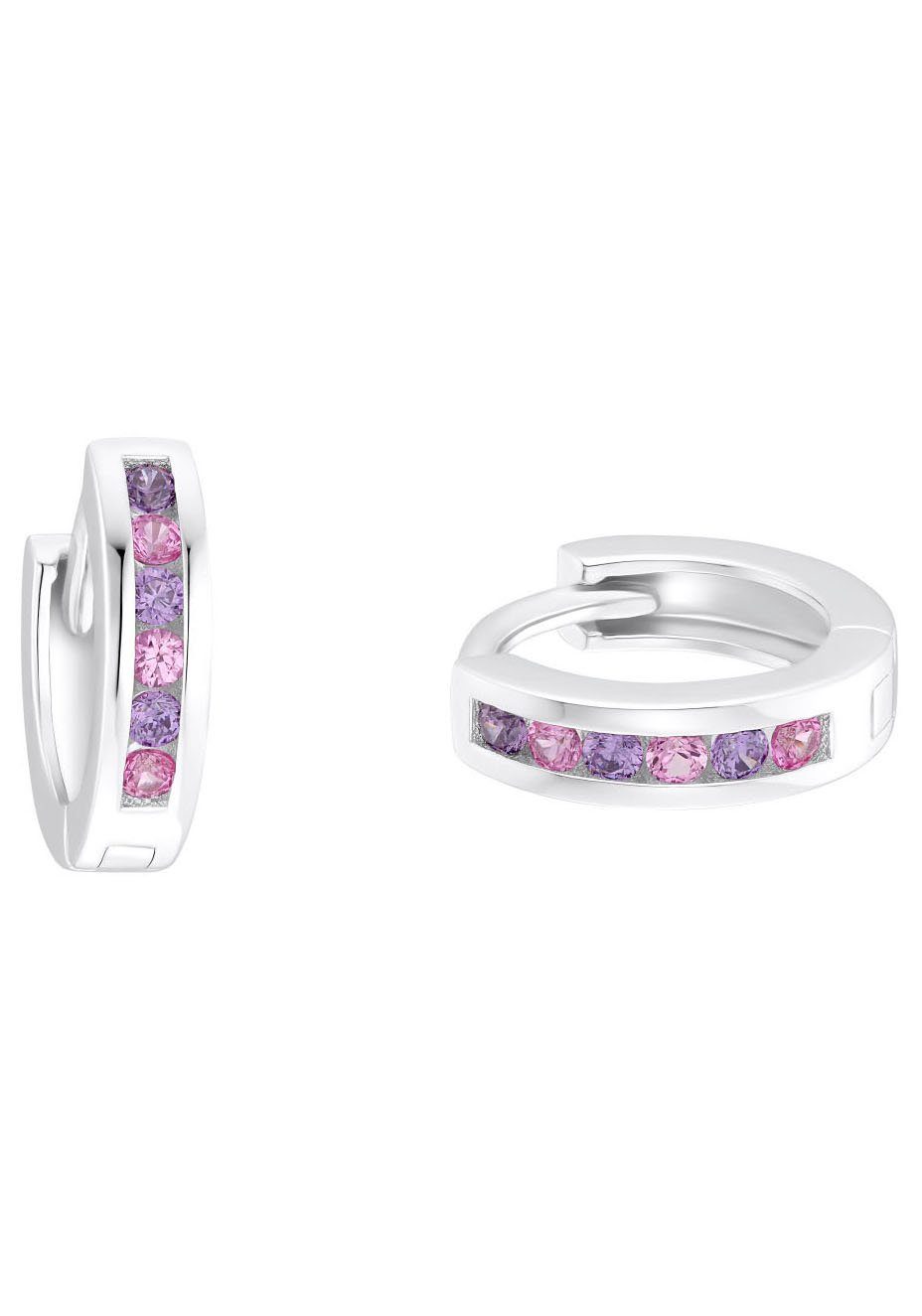 Prinzessin Lillifee Paar Creolen, mit Zirkonia (synth)