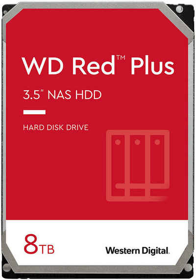 Western Digital Red Plus interne HDD-Festplatte (8 TB) 3,5"
