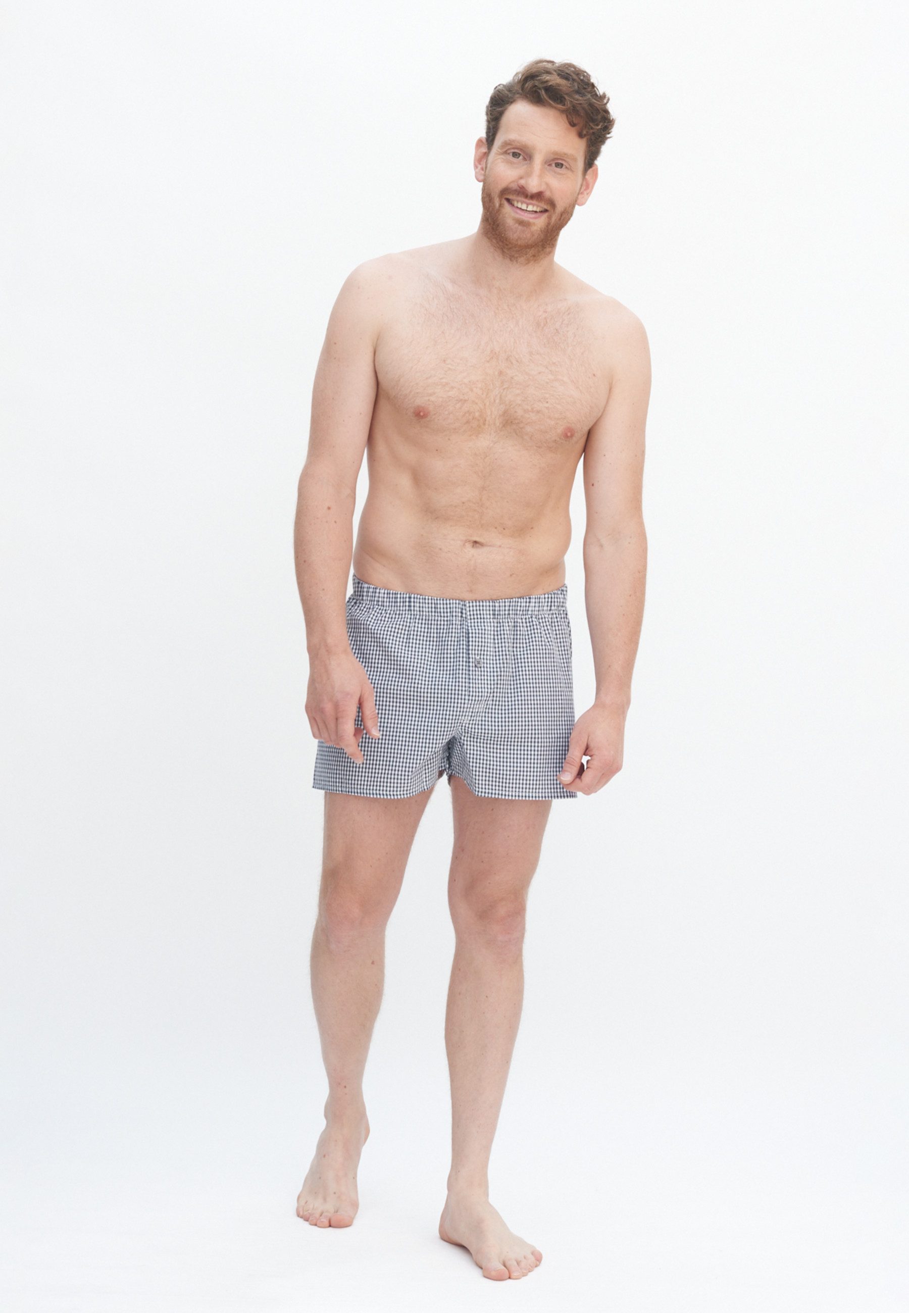LIVING CRAFTS Boxershorts GREGOR, 2er Pack GOTS zertifiziert