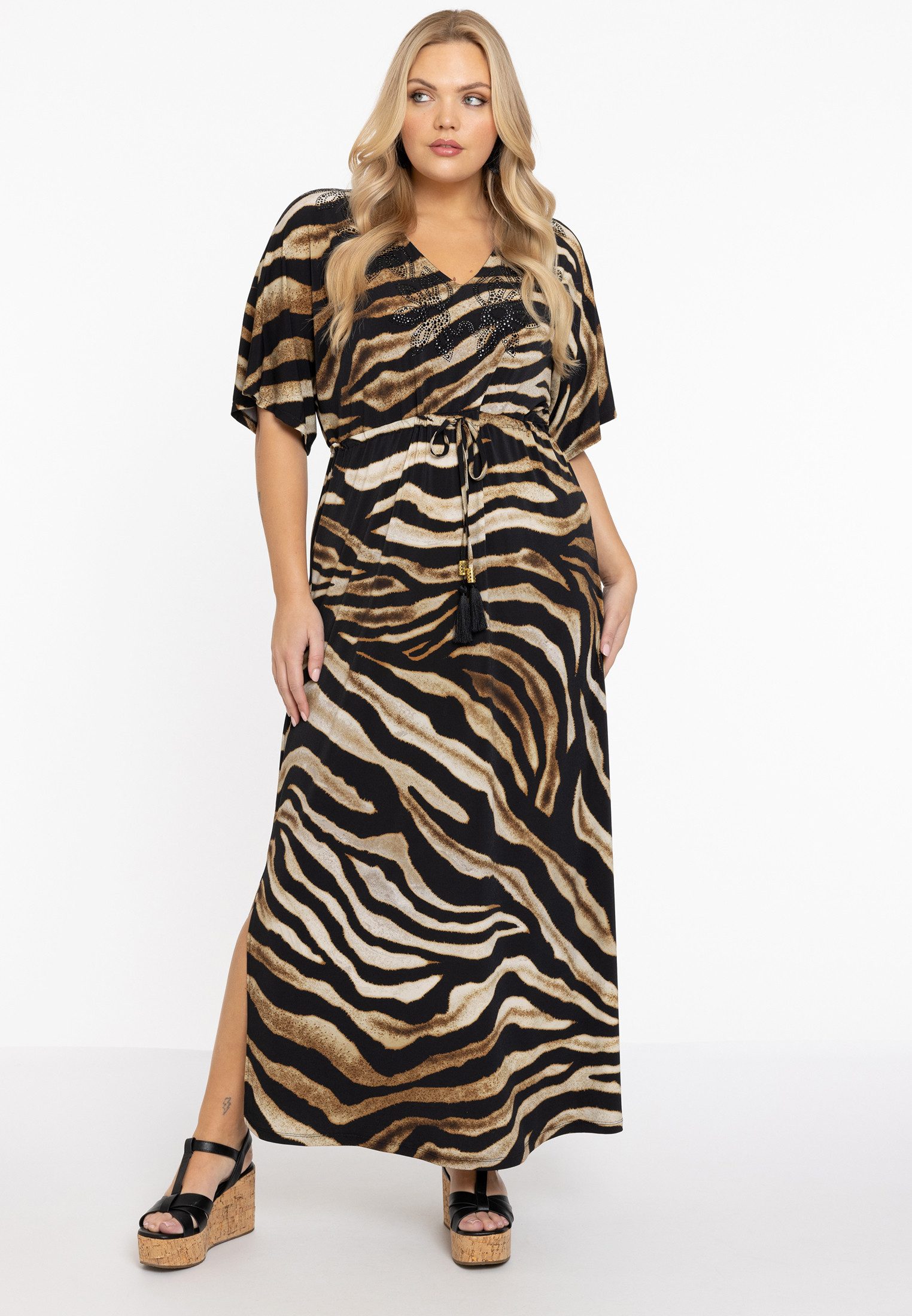 YOEK A-Linien-Kleid Damen Kleid Große Größen günstig online kaufen