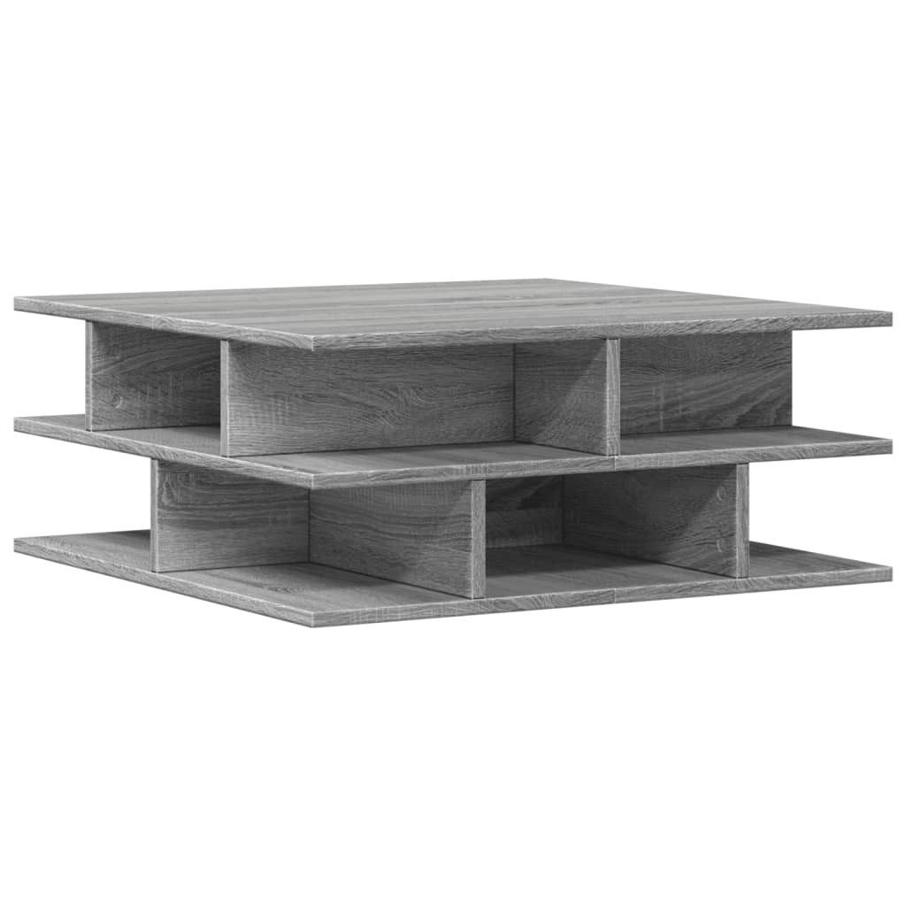 Couchtisch Couchtisch Grau Sonoma 70x70x29 cm Holzwerkstoff