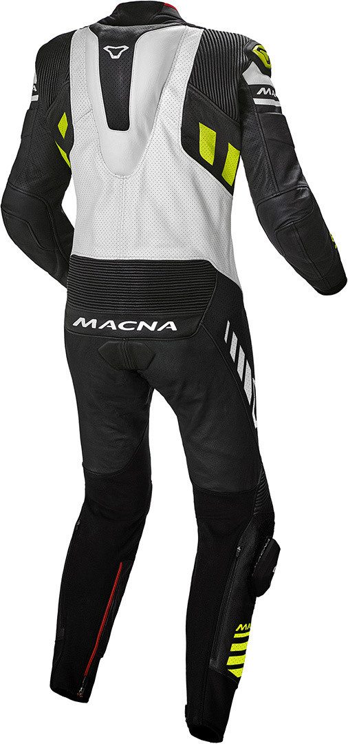 Macna Motorradkombi Tracktix One Piece perforierte Motorrad Lederkombi perforiert
