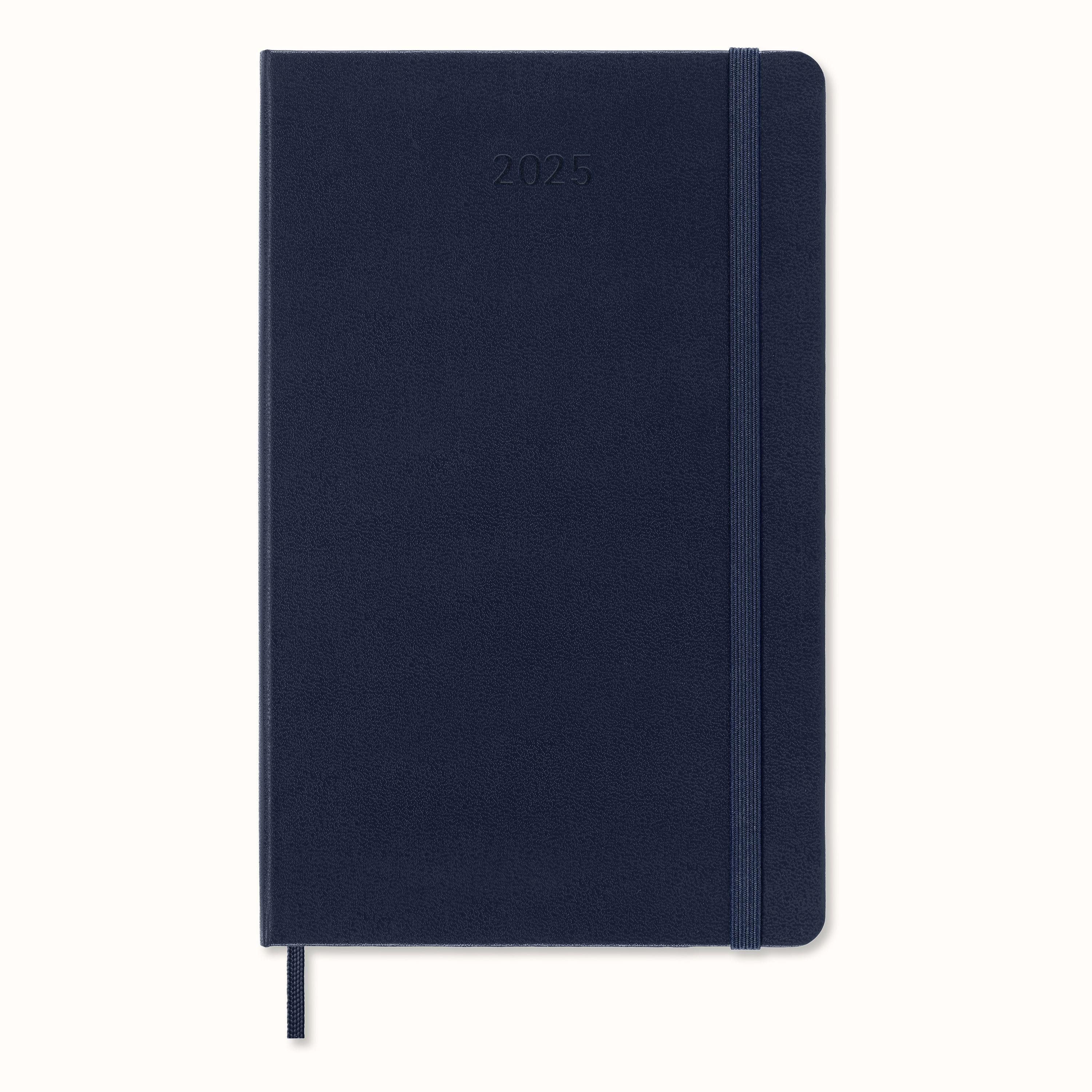 Terminkalender Moleskine 12 Monate Tageskalender 2025, Large/A5