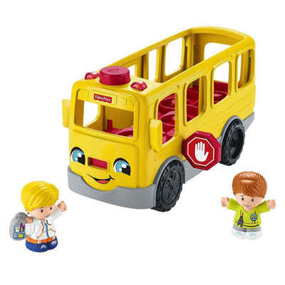 Mattel® Spielzeug-Bus Mattel HJN36: Fisher-Price - Little People - Schulbus mit Spielfiguren