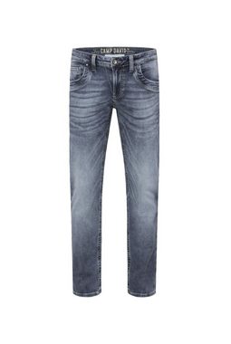 CAMP DAVID Regular-fit-Jeans Verschluss mit Knopfleiste