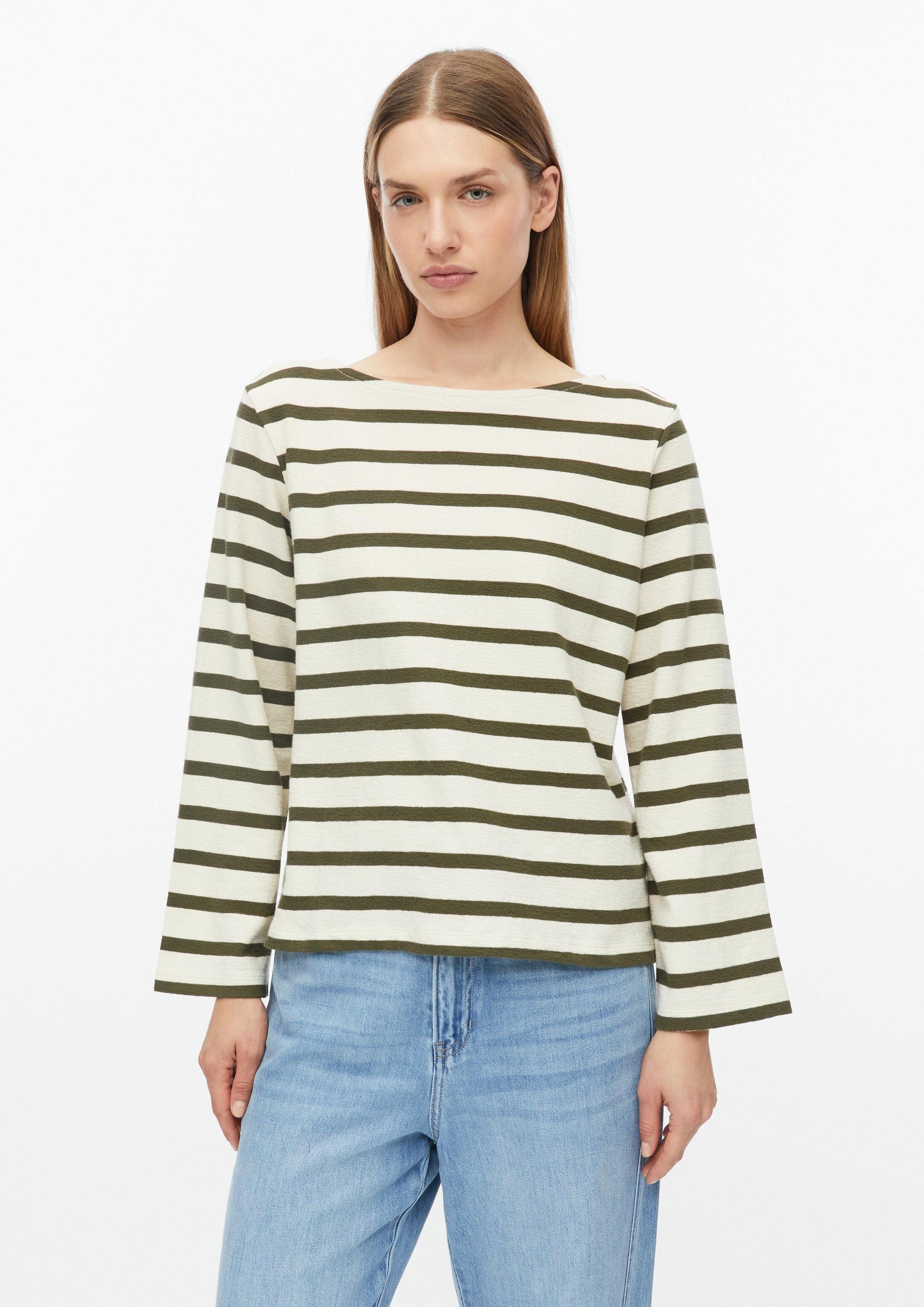 s.Oliver Sweatshirt Sweatshirt Leichtes Sweatshirt mit Streifen