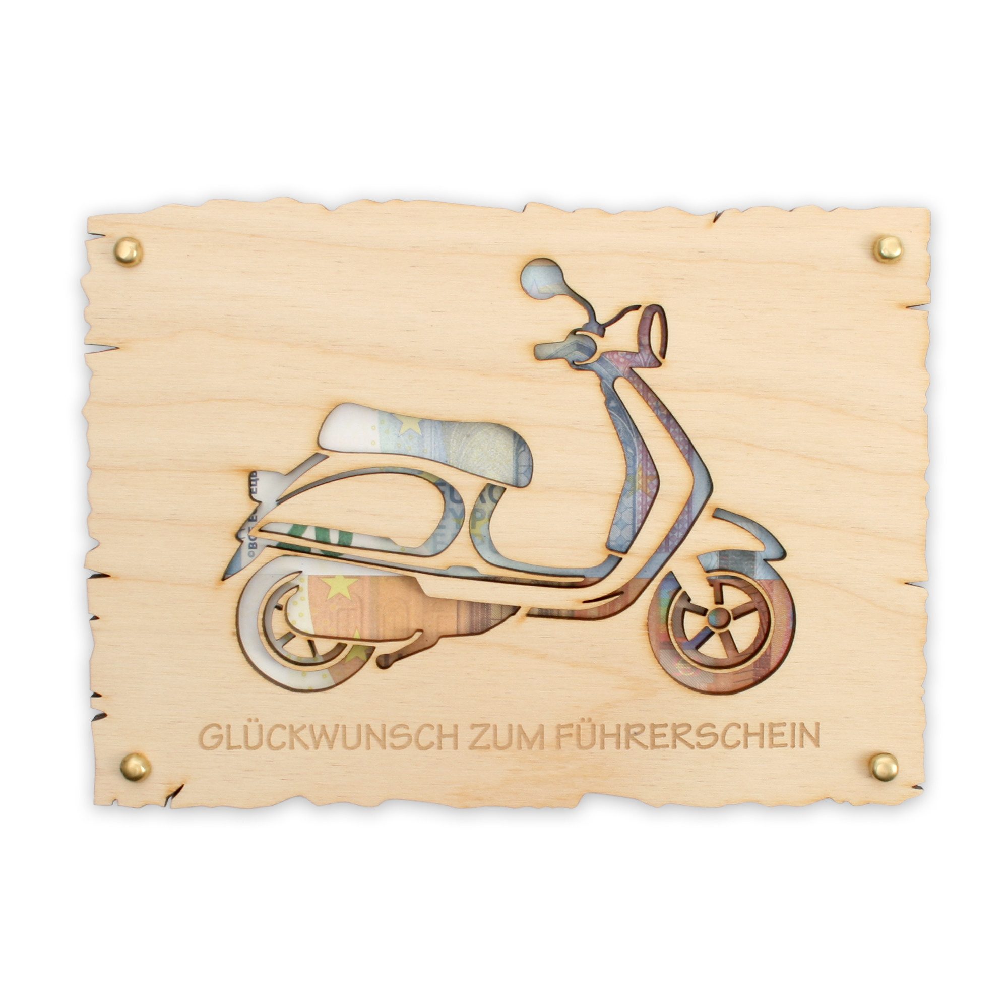 Kreative Feder Glückwunschkarte „Gute Fahrt“ Glückwunsch-Karte zum Führerschein & für jede Spritztour, Geschenk-Karte für Geldgeschenke; Размер ca.: 14,6 x 19,7cm