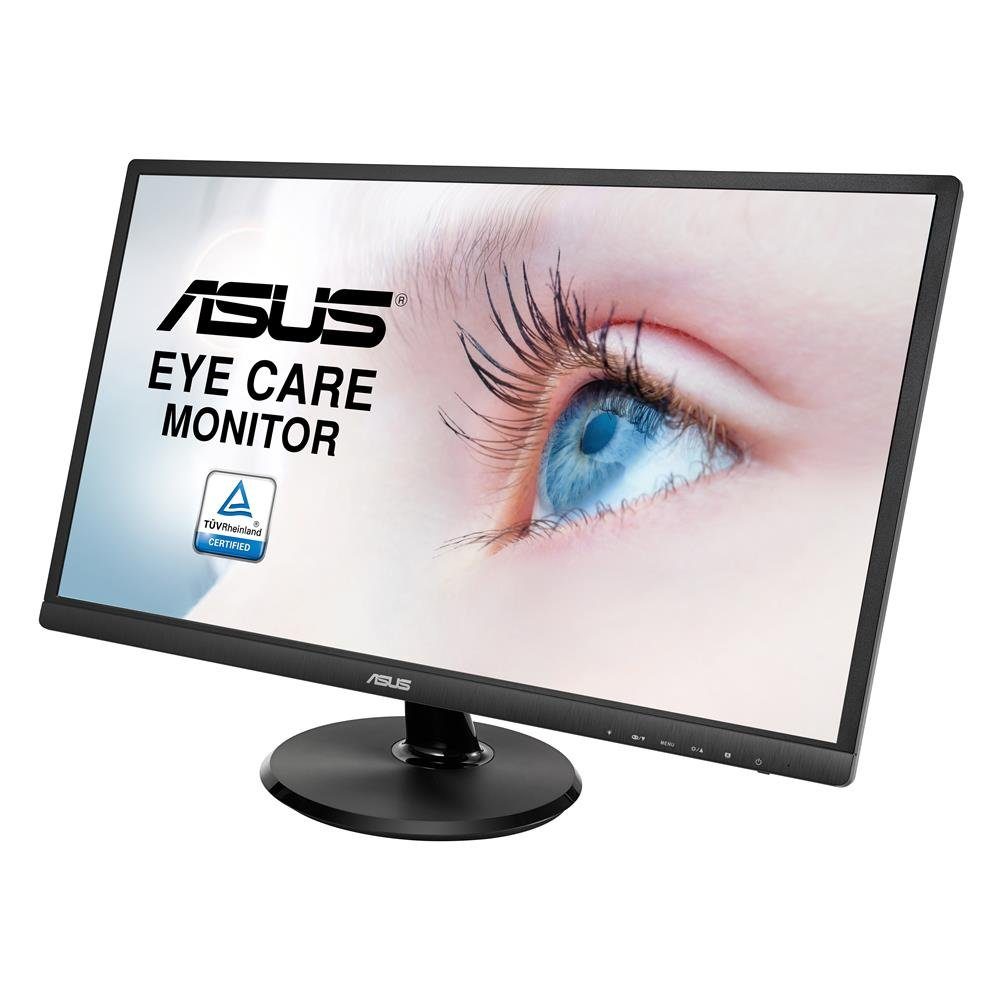 Asus VA249HE LED-Monitor (60,50 cm/23,8 5 Blue-Light-Filter, Flicker-Free, x Eye-Care, Reaktionszeit, HDMI) Anti-Glare, px, Full HD, 1080 ", 1920 ms