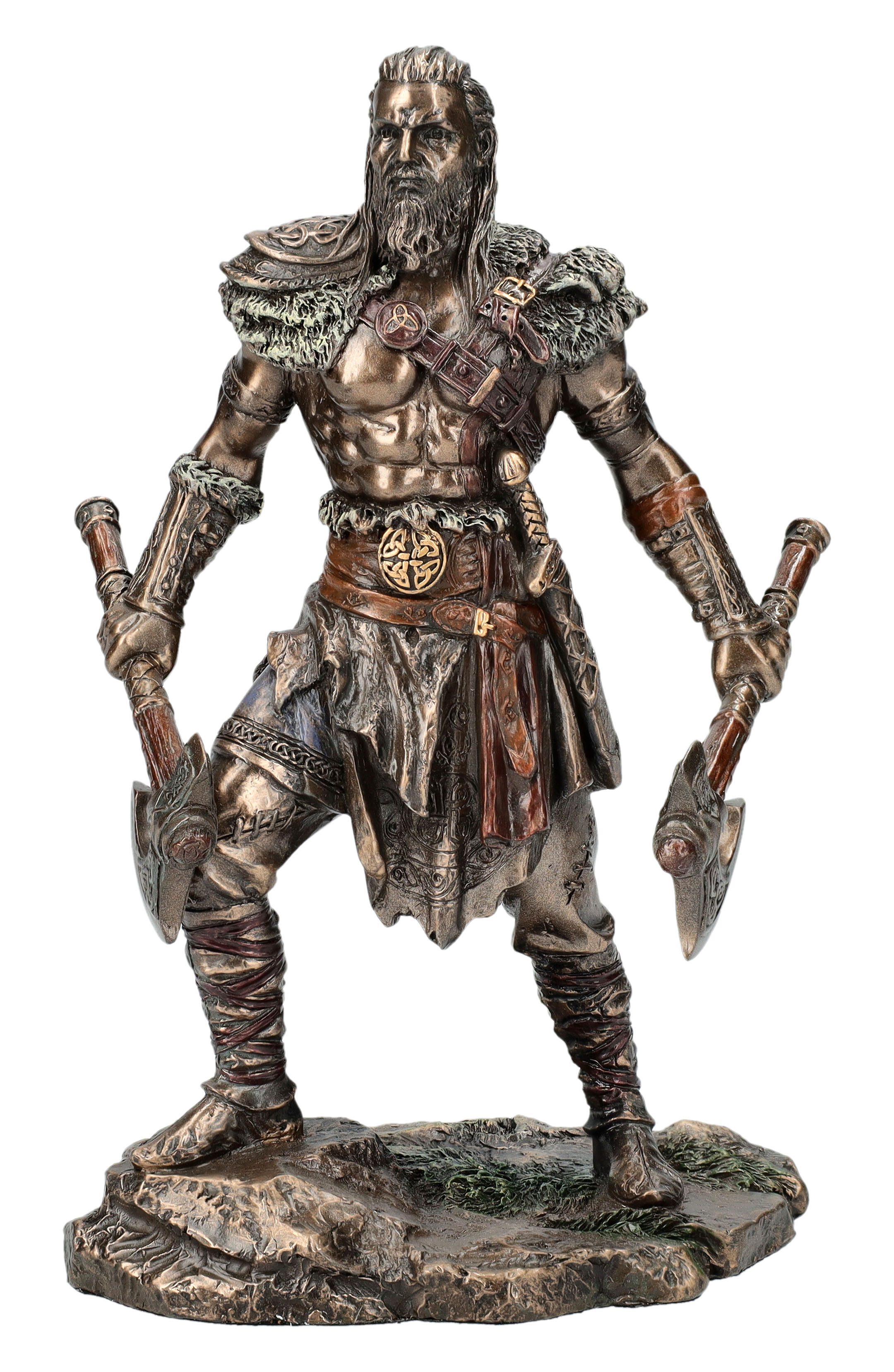 Figuren Shop GmbH Dekofigur Wikinger Figur Gunnar – Veronese Statue mit Äxt günstig online kaufen