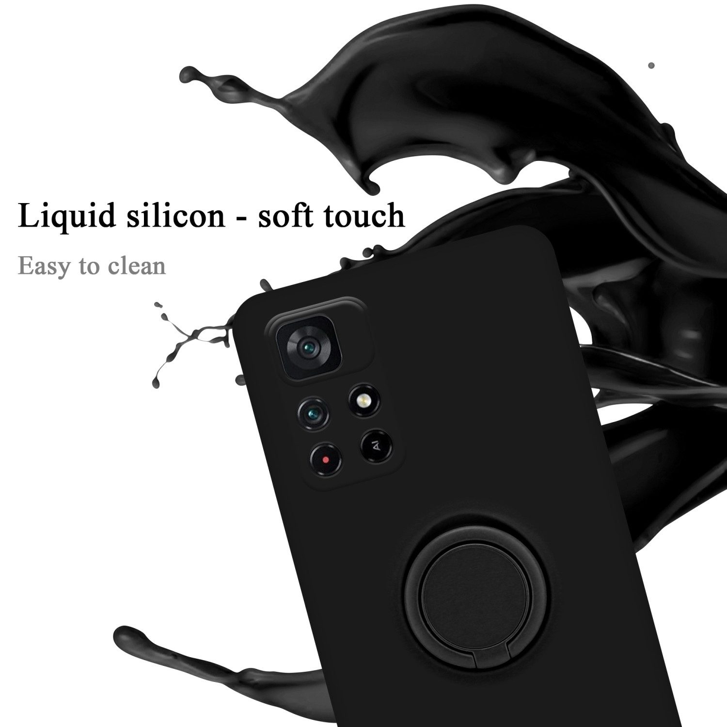 Cadorabo Handyhülle für Xiaomi POCO M4 PRO 5G Hülle Xiaomi POCO M4 PRO 5G, Robustes Hard Case - Handy Schutzhülle - Hülle - Back Cover Bumper