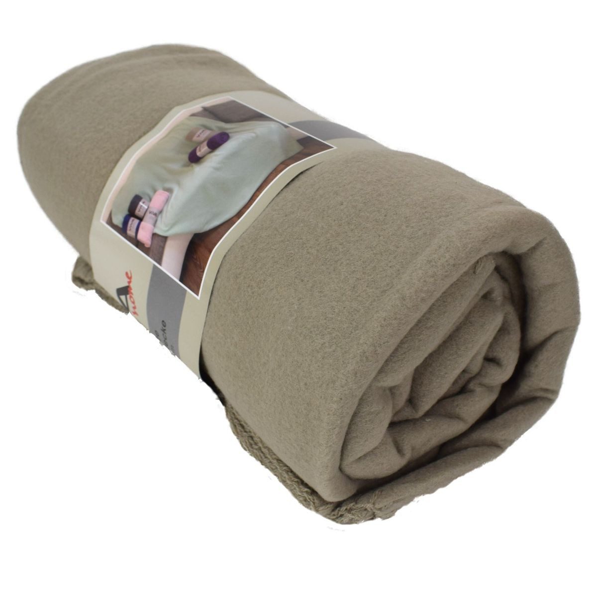 Wohndecke Decke Fleecedecke 130x170cm Polarfleece 14 versch. Unifarben Wohndecke, Marabellas Shop