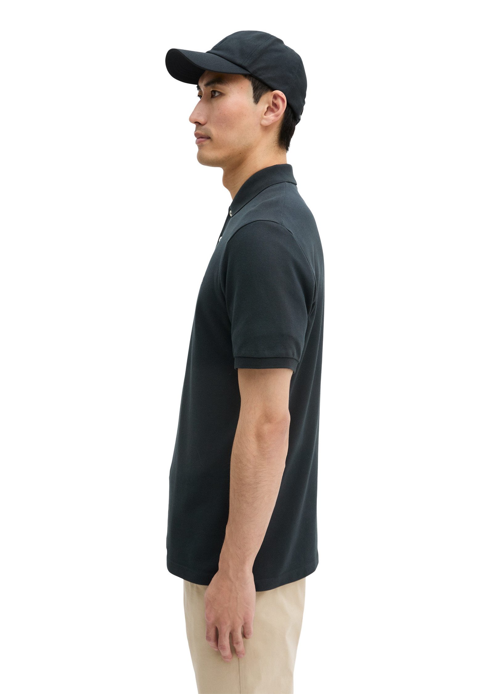 Marc O'Polo Poloshirt aus reiner Bio-Baumwolle