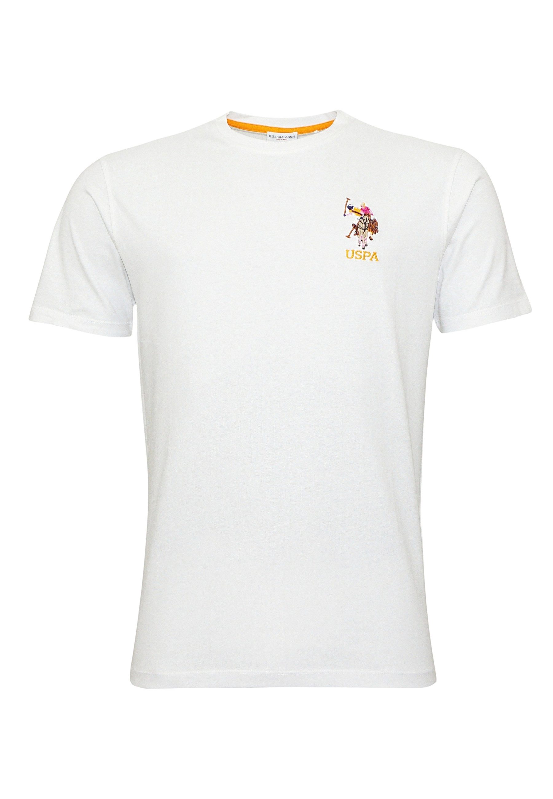 U.S. Polo Assn. T-Shirt T-Shirt Kurzarmshirt bunter Poloreiter (1-tlg., 1) günstig online kaufen
