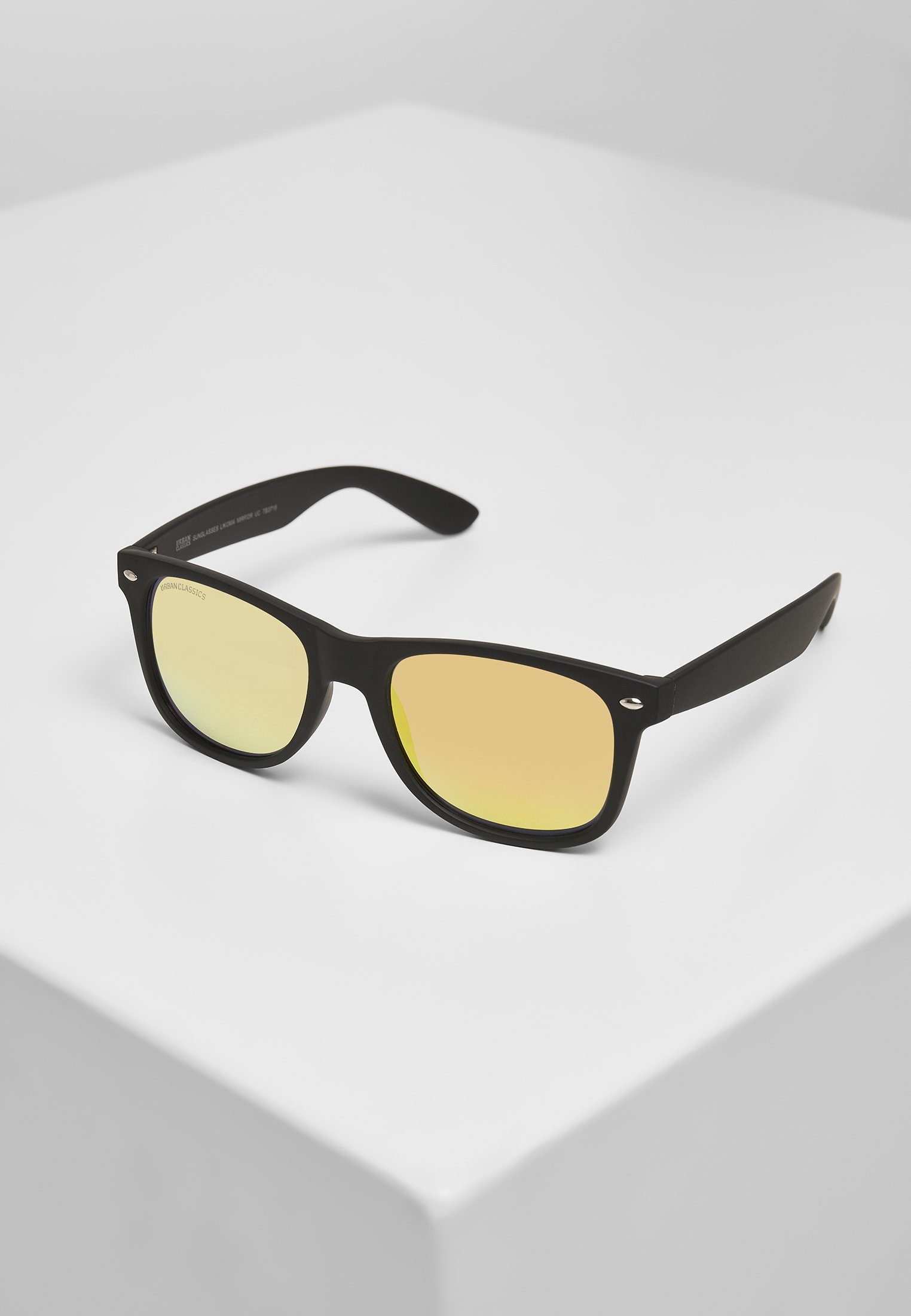 URBAN CLASSICS Sonnenbrille Accessoires UC black/orange Likoma Mirror Sunglasses