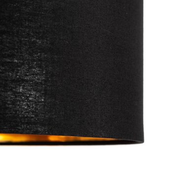 Arcchio Schienensystem-Leuchten Heleni, Modern, Stahl, Kunststoff, Textil, sandSchwarz, gold, 3 flammig, E27