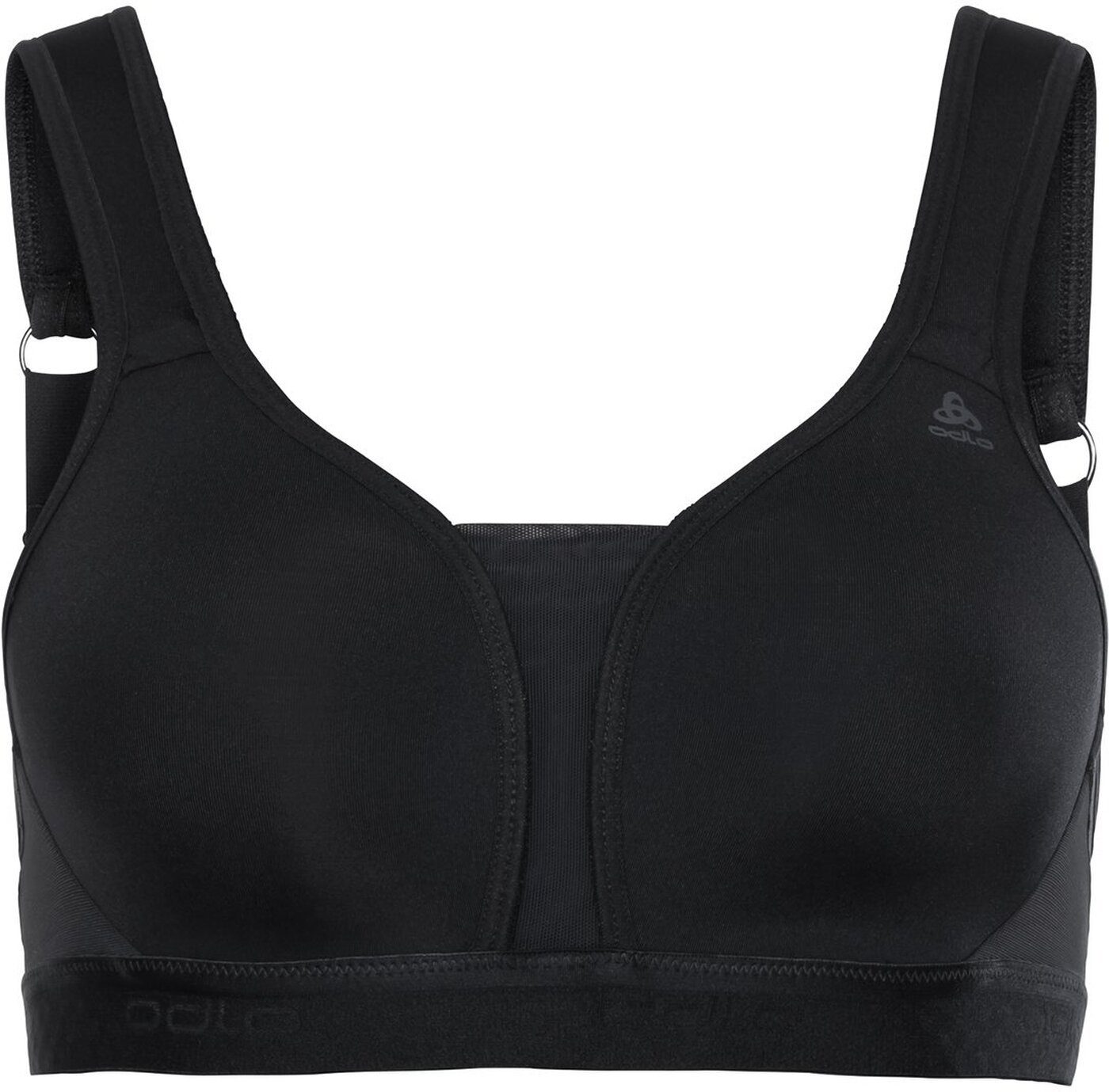 Set: Sport-Bustier SPORTS BRA PADDED HIGH BLACK
