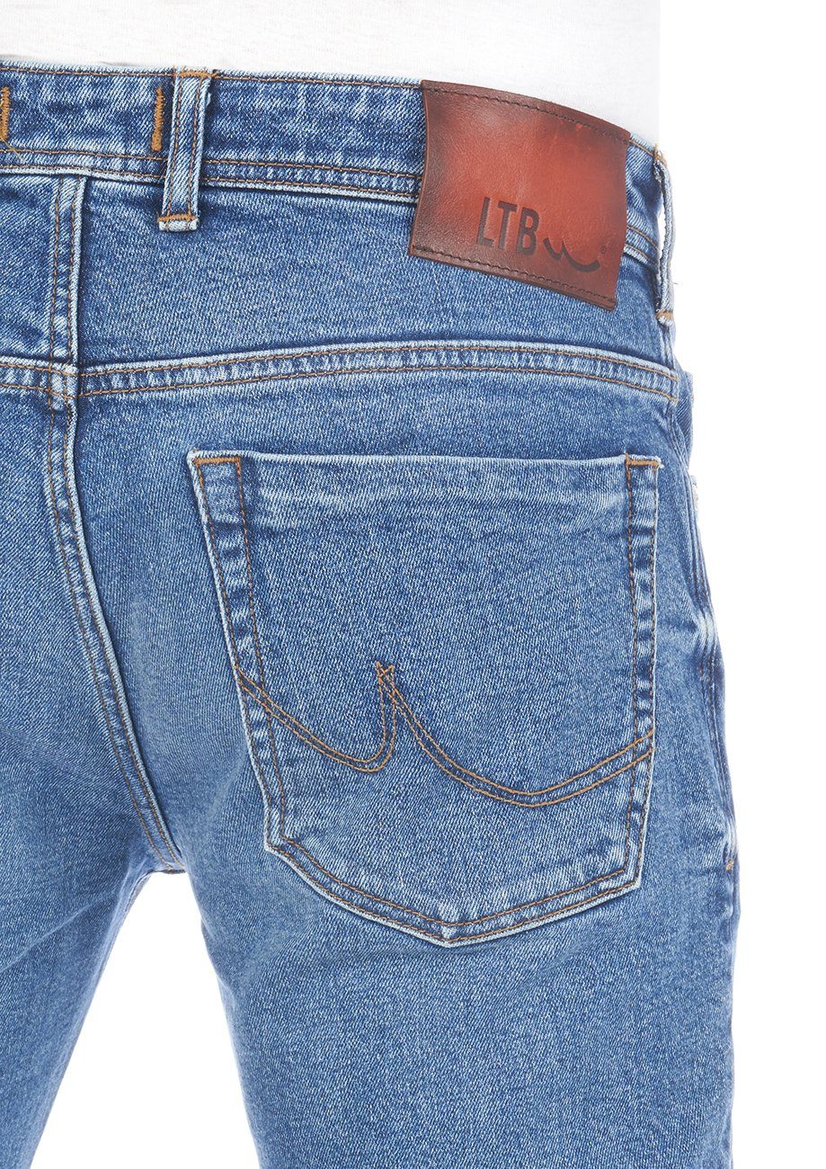 Stormi LTB Jeanshose Cut Timor Wash Herren Hose Stretch Bootcut-Jeans Boot Denim mit (53941)