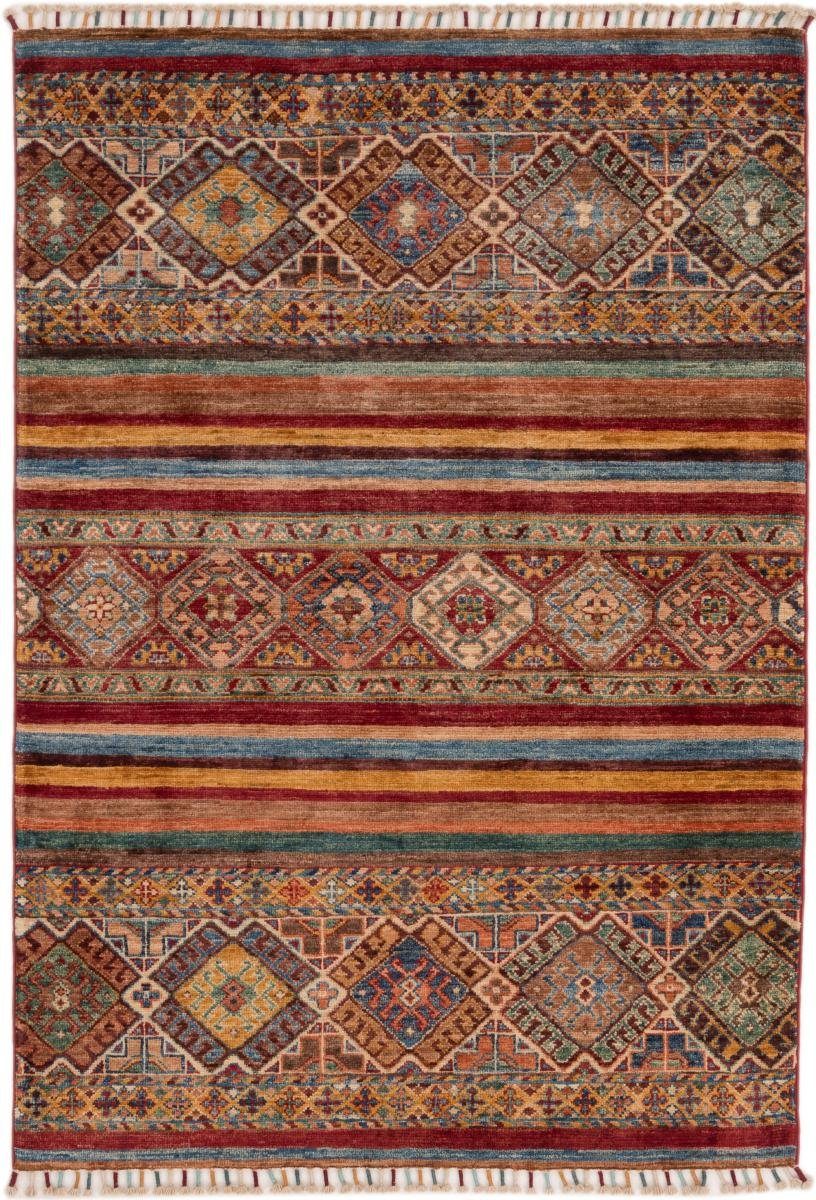 Orientteppich Arijana Shaal 100x149 Handgeknüpfter Orientteppich, Nain Trading, rechteckig, Höhe: 5 mm
