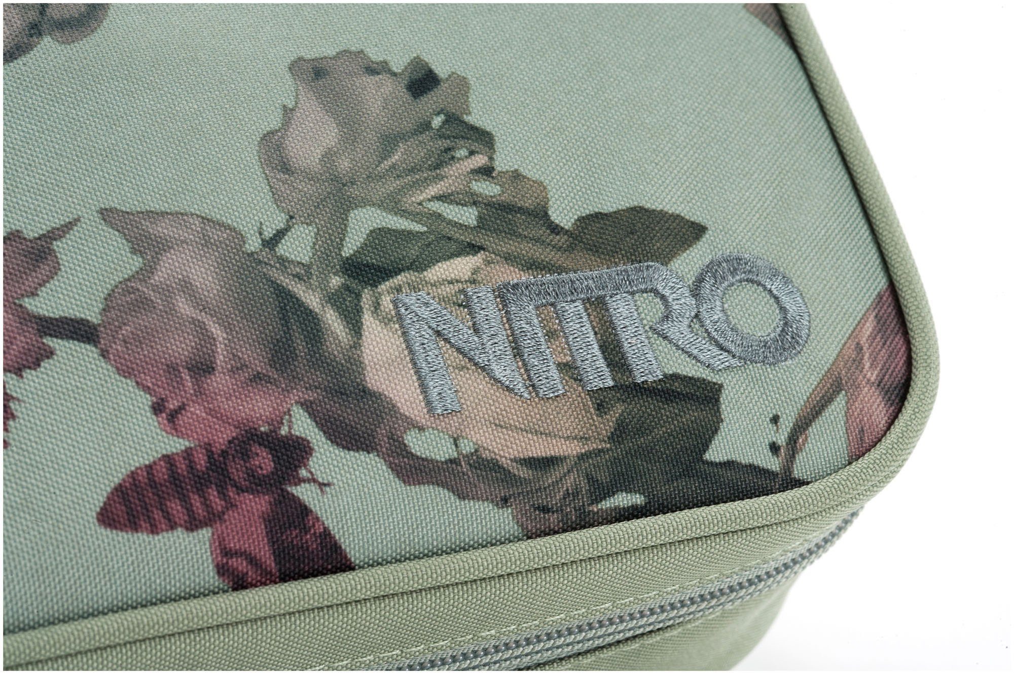 NITRO Federtasche Pencil Case XL, Schlampermäppchen, Etui Box, Stifte Faulenzer Federmäppchen