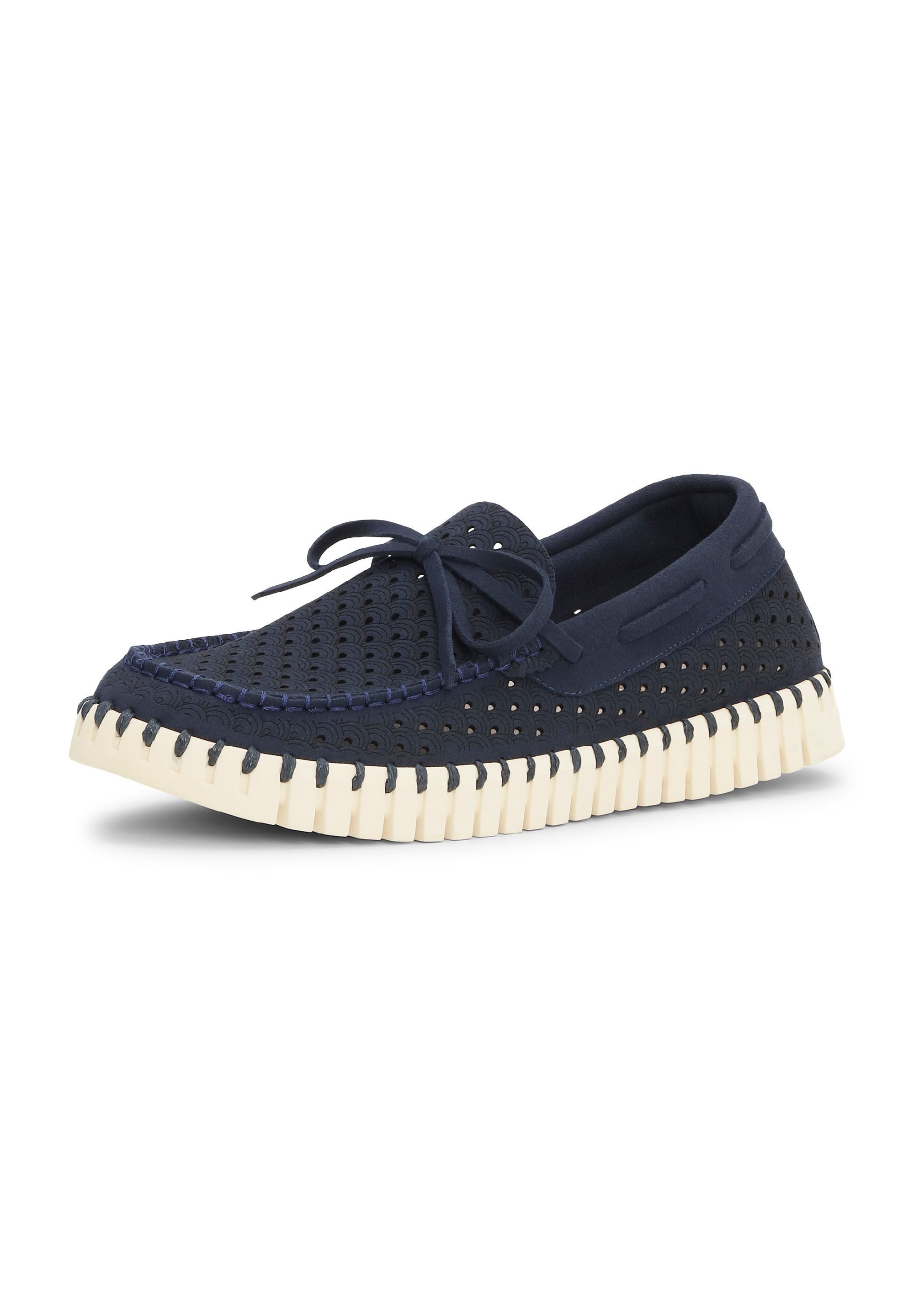 Ilse Jacobsen TULIP3074 Slipper Plateausohle, atmungsaktive Mikrofaser, hoher Tragekomfort