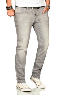 Alessandro Salvarini Stretch-Jeans ASAngelo Angenehme Passform durch vorhandenen Elasthan Anteil