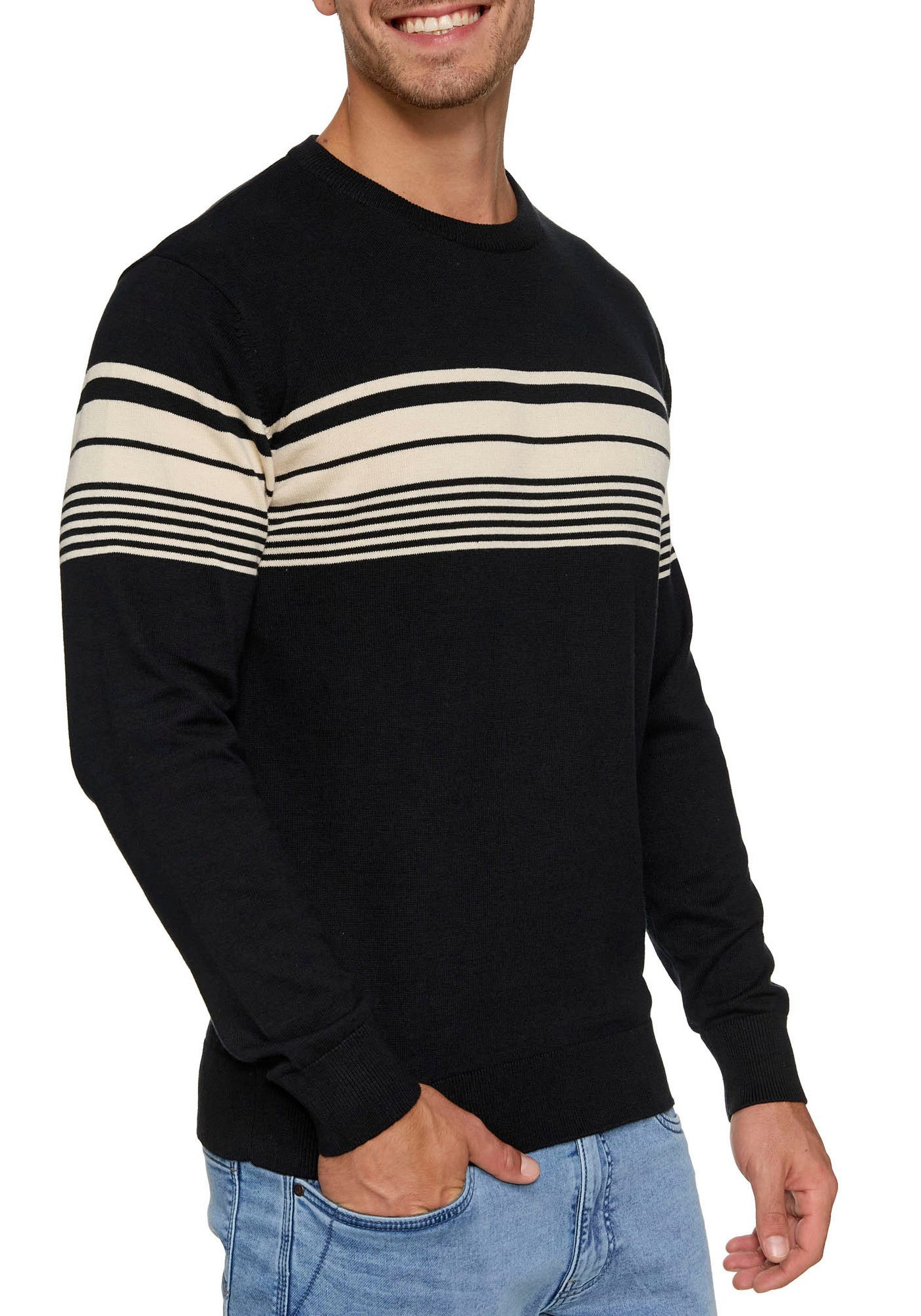 Indicode Rundhalspullover INPorcenak