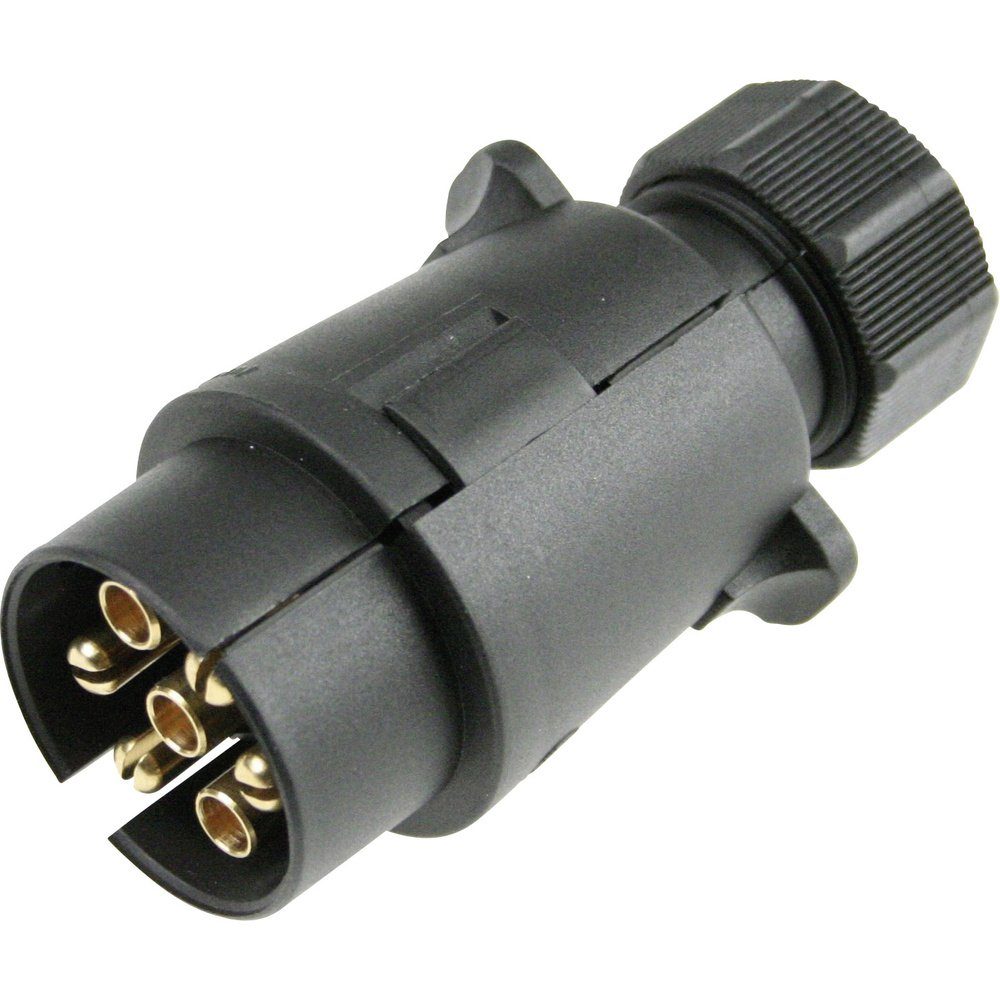 as - Schwabe Anhänger AS Schwabe 60462 Anhänger Stecker [offene Kabelenden - Stecker 7polig]