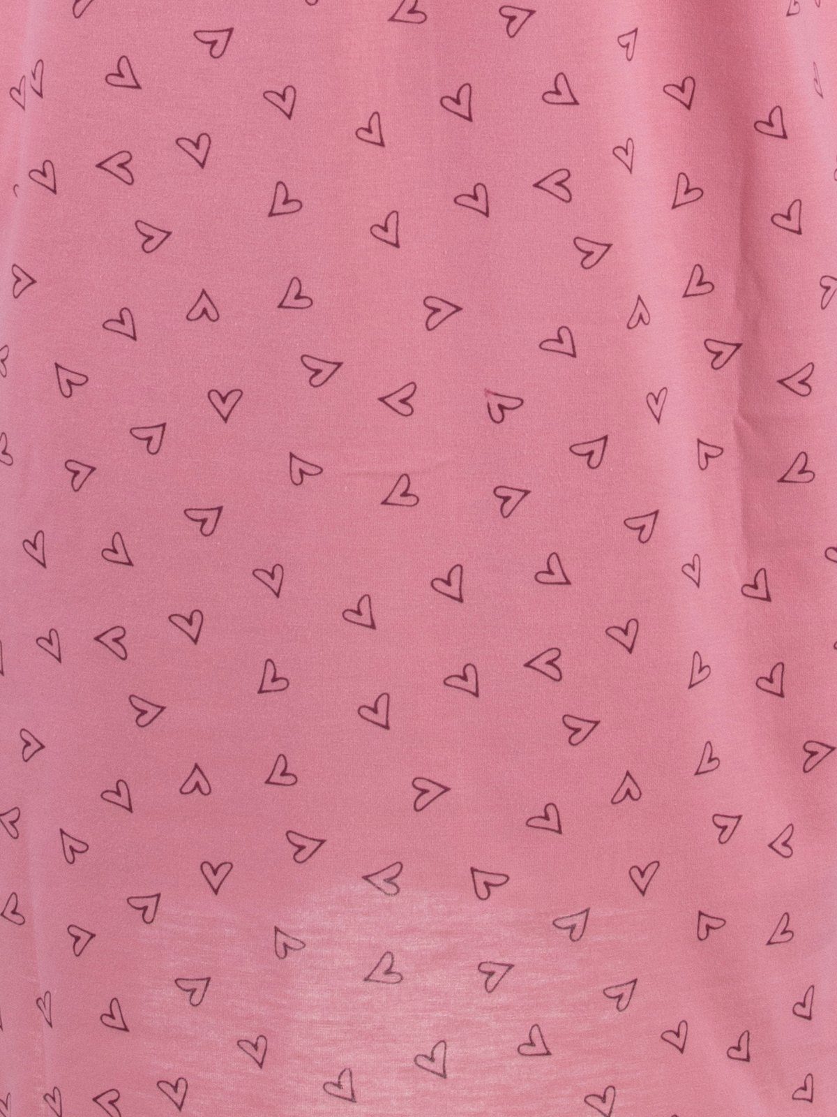 zeitlos Nachthemd Nachthemd Langarm - Herz Reverkragen