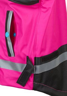 Sterntaler® Regenjacke Funktions-Regenjacke uni (1-St., Kinder Regen- und Matschjacke mit süßen Motiven) Regenjacke Kinder mit Kapuze, Funktionsjacke Kinder