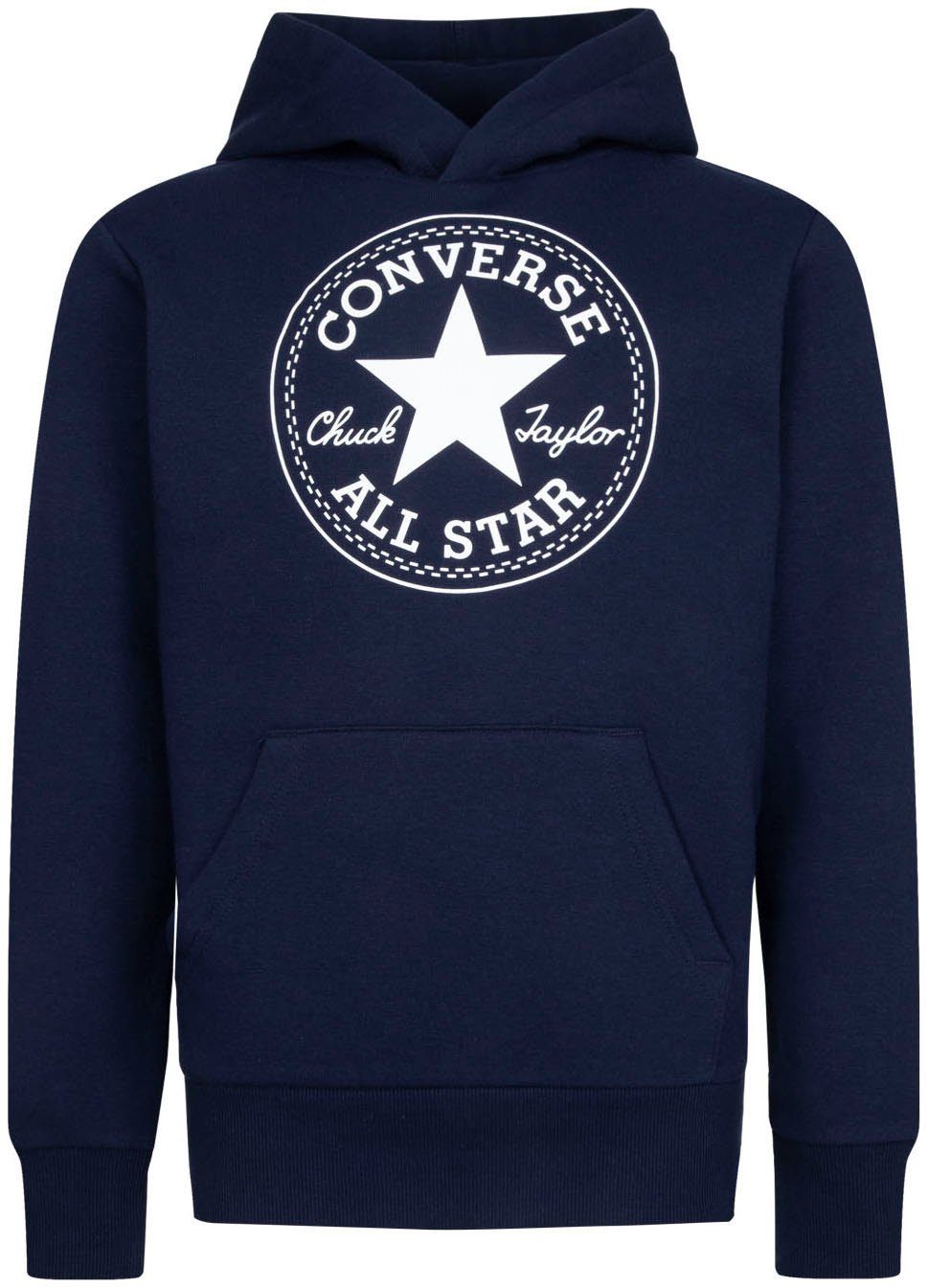 Converse Kapuzensweatshirt für Kinder obsidian | Sweatshirts