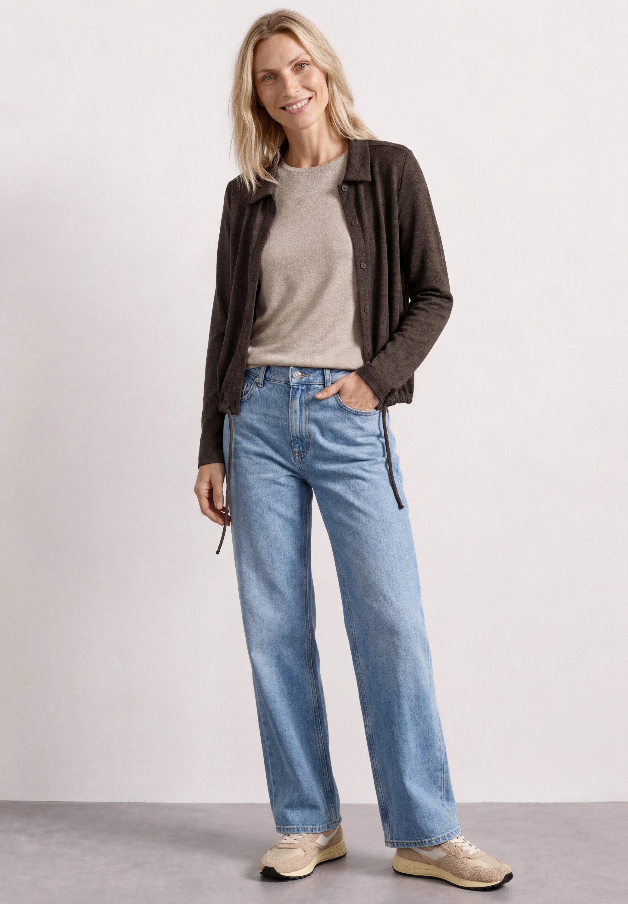 STREET ONE Cardigan in Unifarbe
